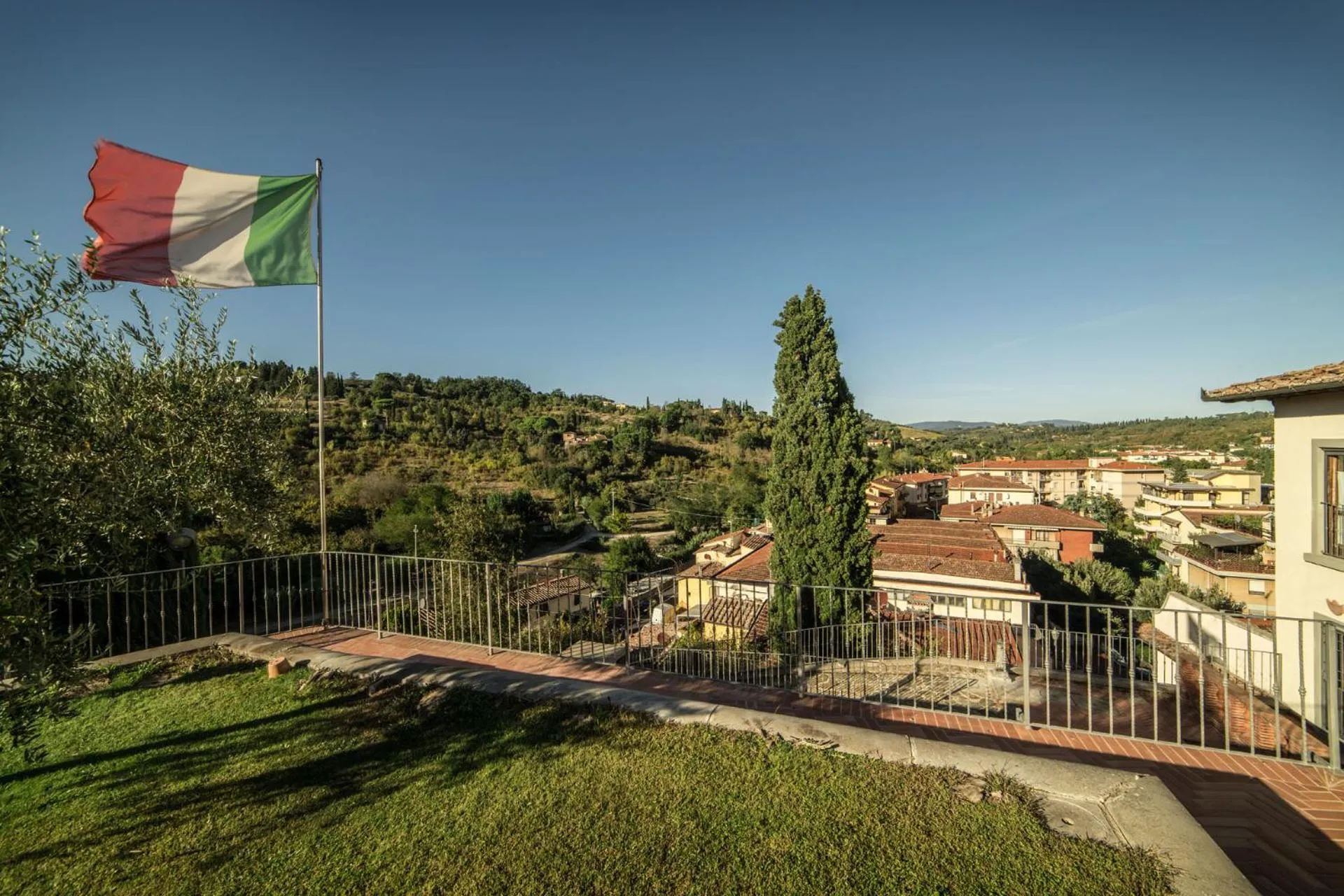 Garden in Rocca Palazzaccio