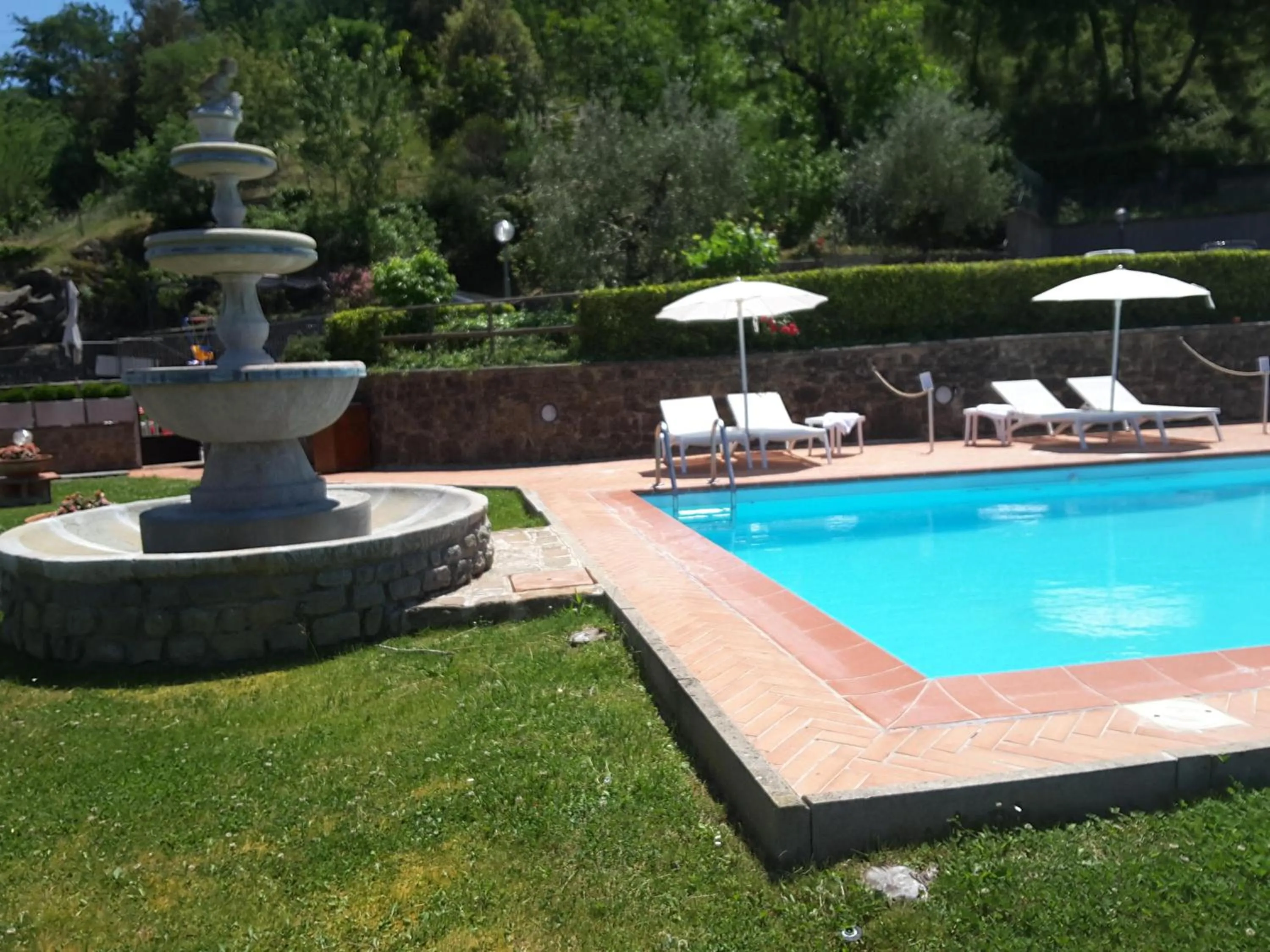 Swimming pool in Rocca Palazzaccio