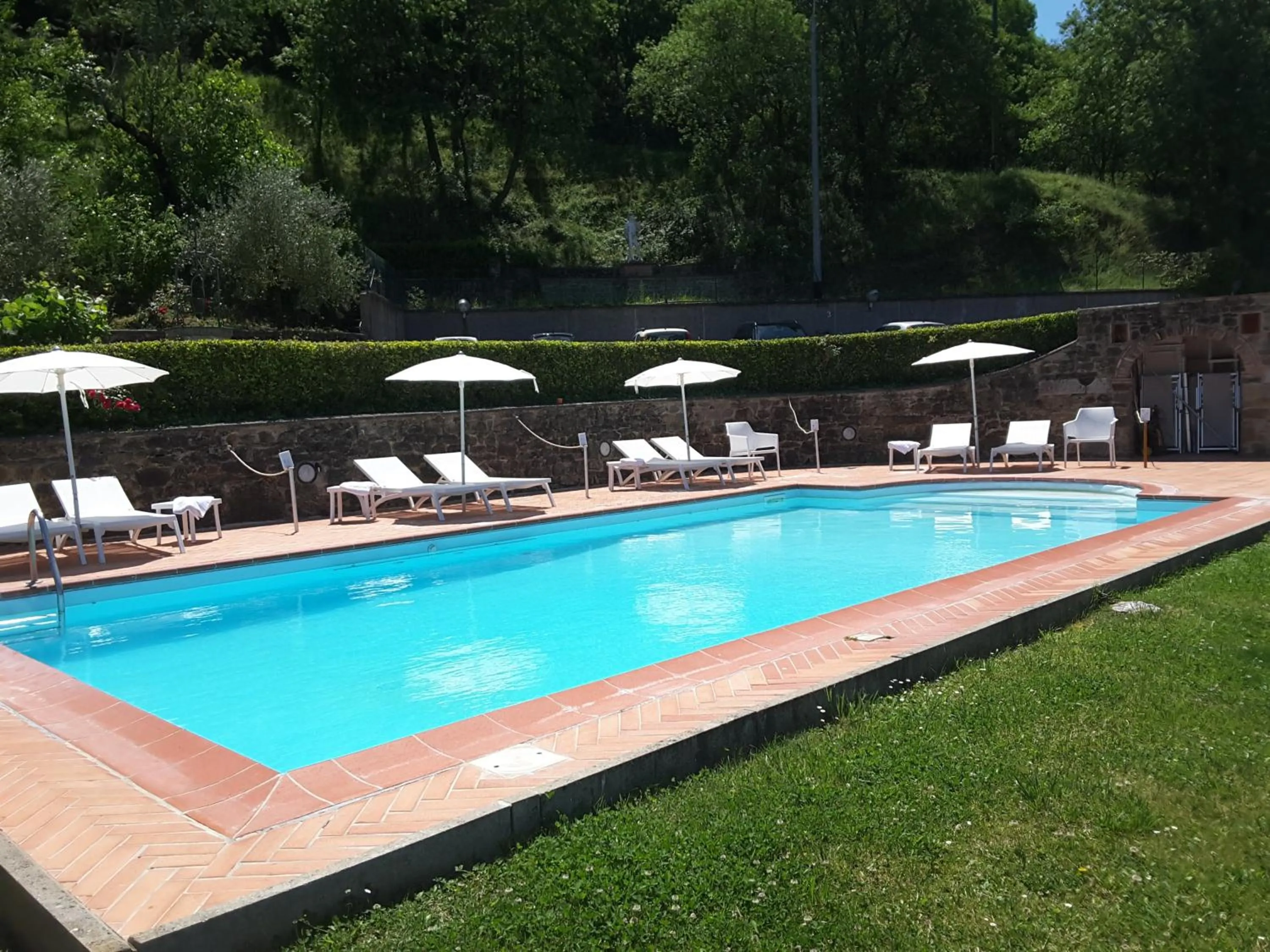Swimming pool in Rocca Palazzaccio