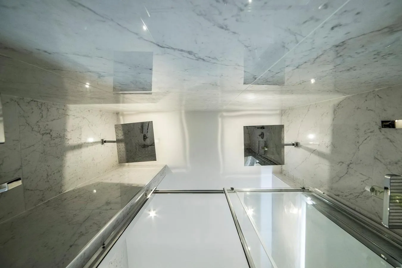 Shower in Rocca Palazzaccio