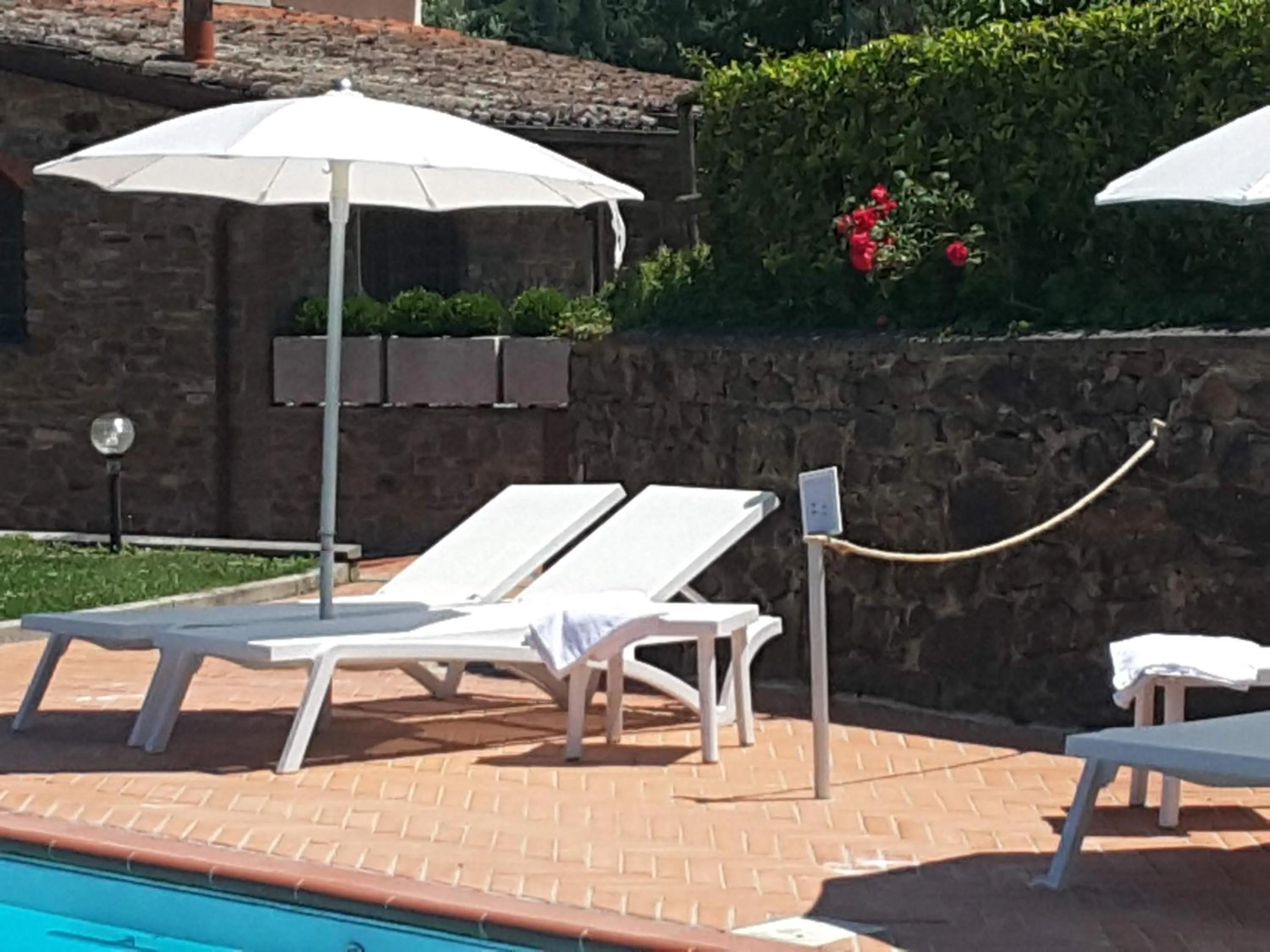 Swimming pool in Rocca Palazzaccio