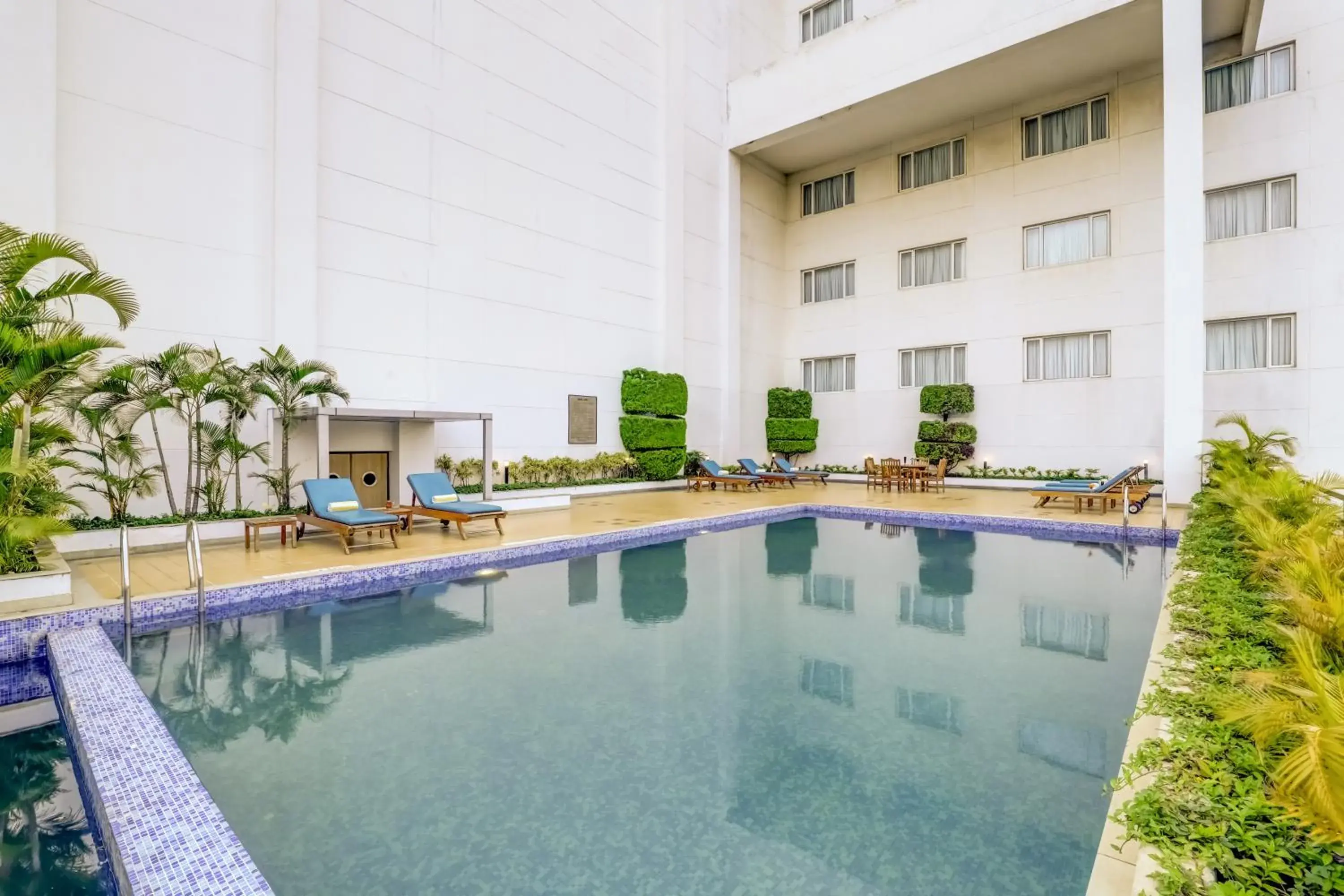 Swimming pool in Lemon Tree Hotel Whitefield, Bengaluru Swimming pool in Lemon Tree Hotel Whitefield, Bengaluru