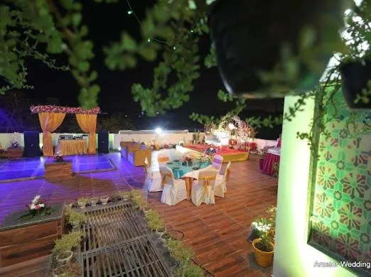 Balcony/Terrace in Hotel Anand Villa