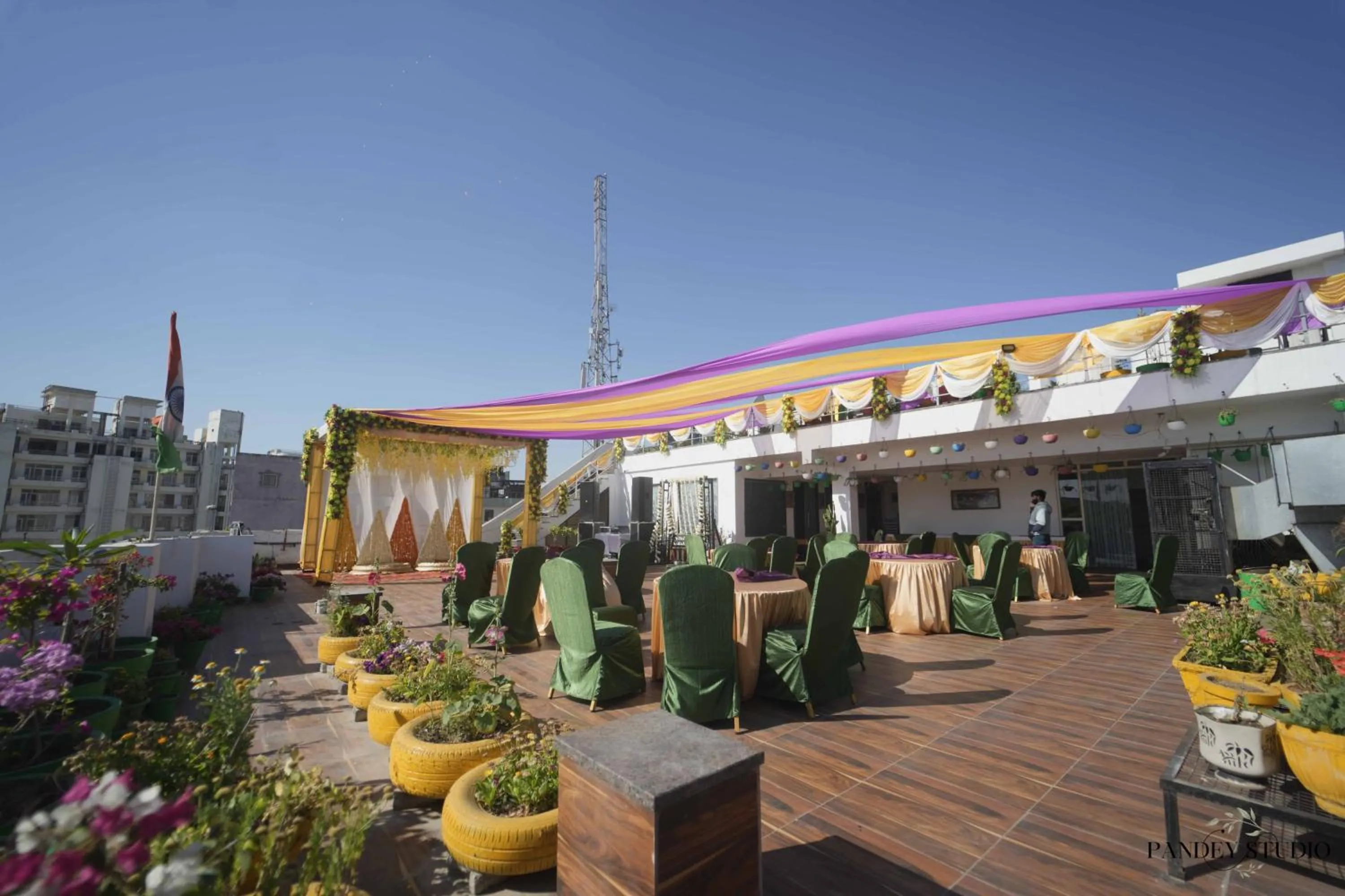 Balcony/Terrace in Hotel Anand Villa