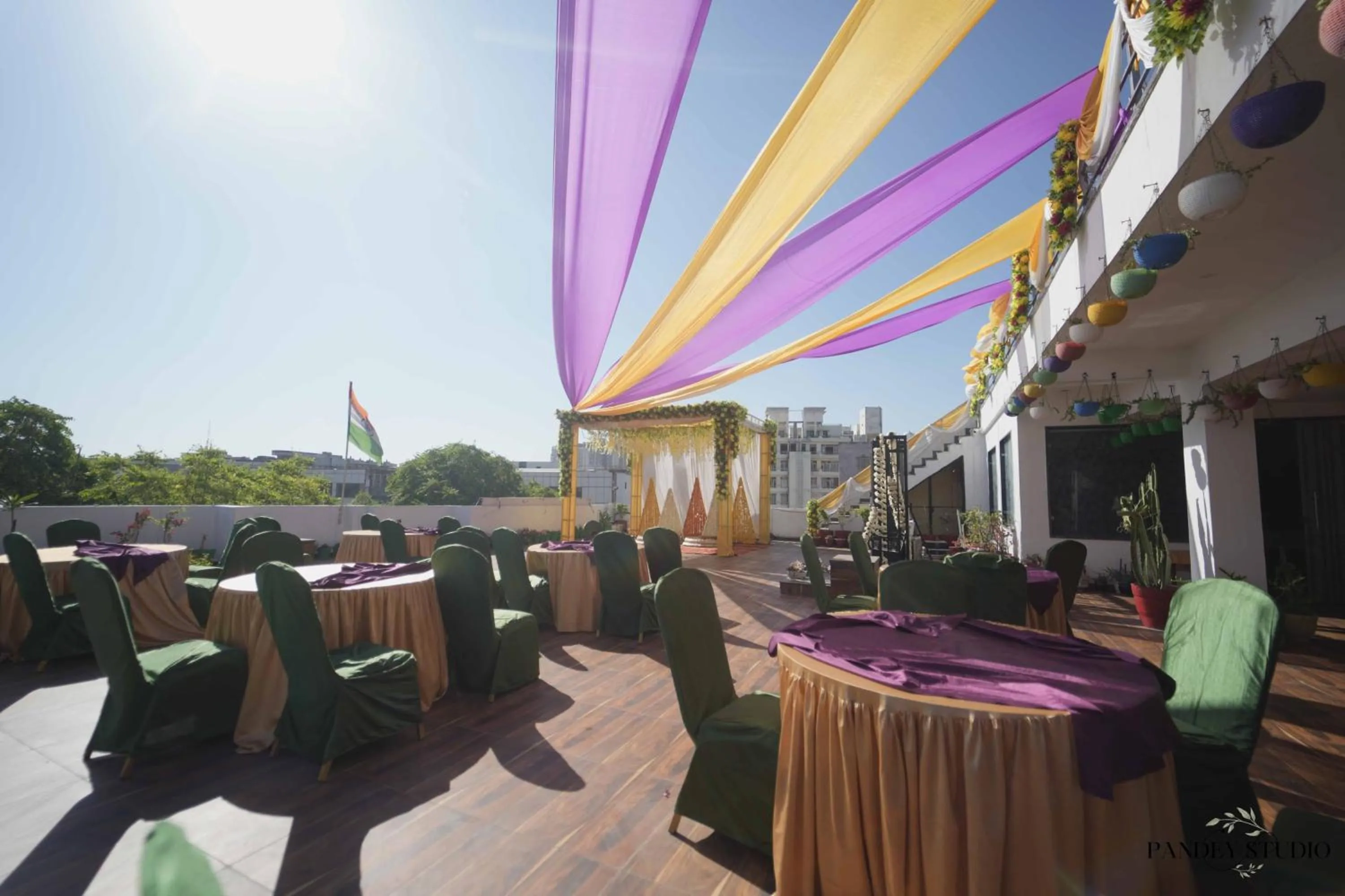 Balcony/Terrace in Hotel Anand Villa