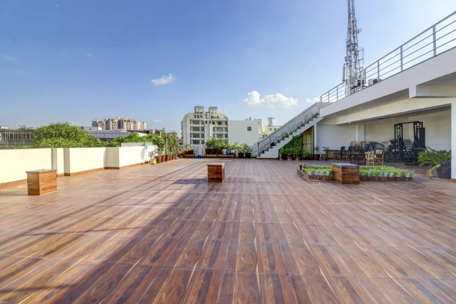 Balcony/Terrace in Hotel Anand Villa