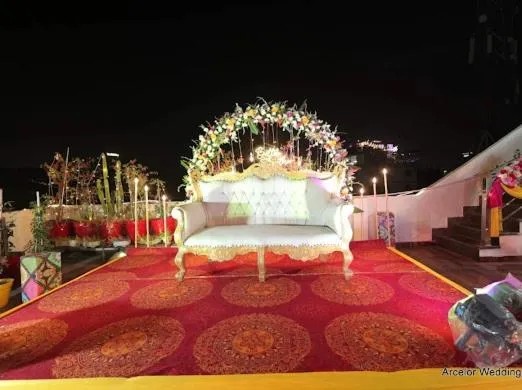 Balcony/Terrace in Hotel Anand Villa