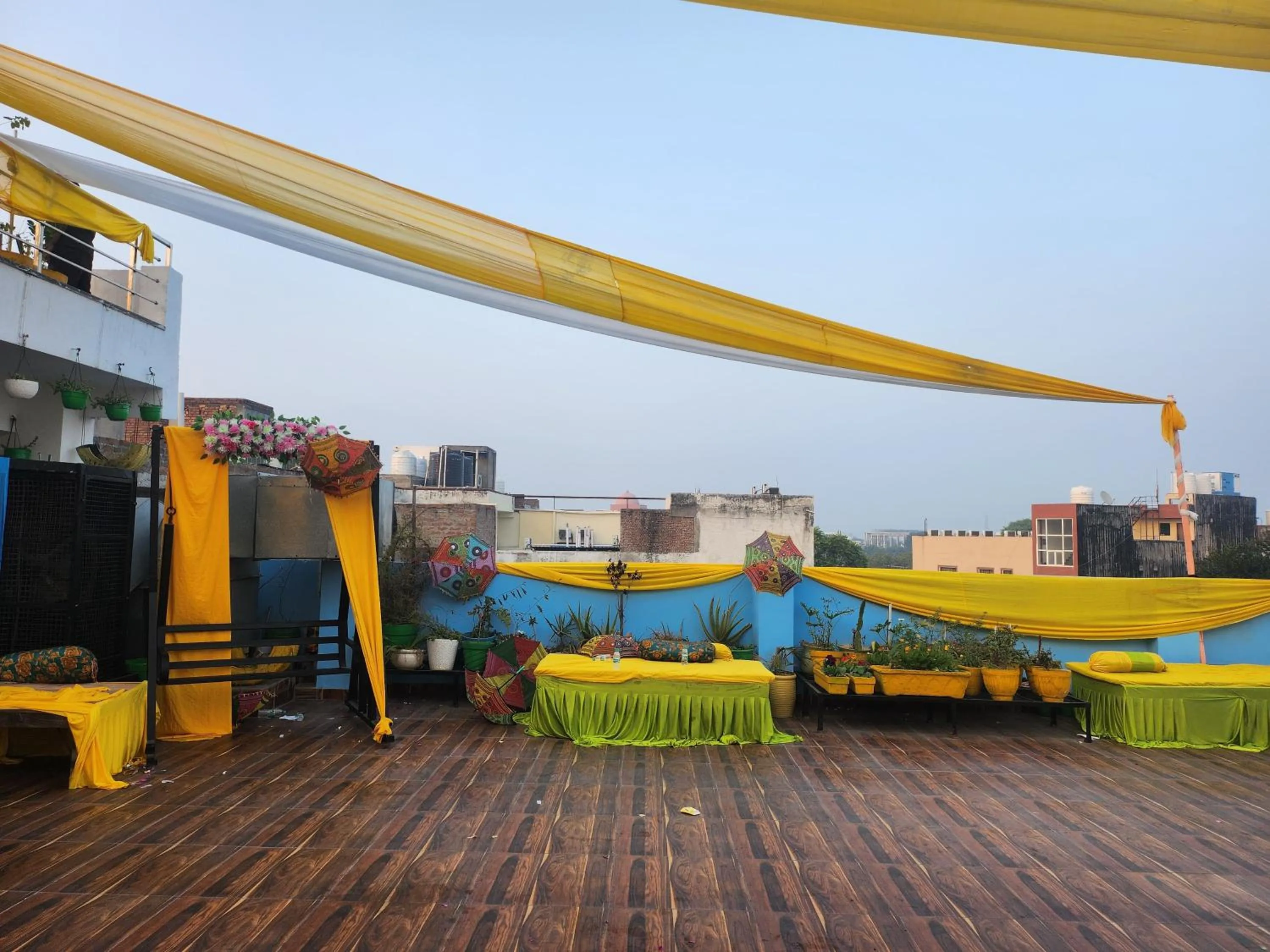 Balcony/Terrace in Hotel Anand Villa