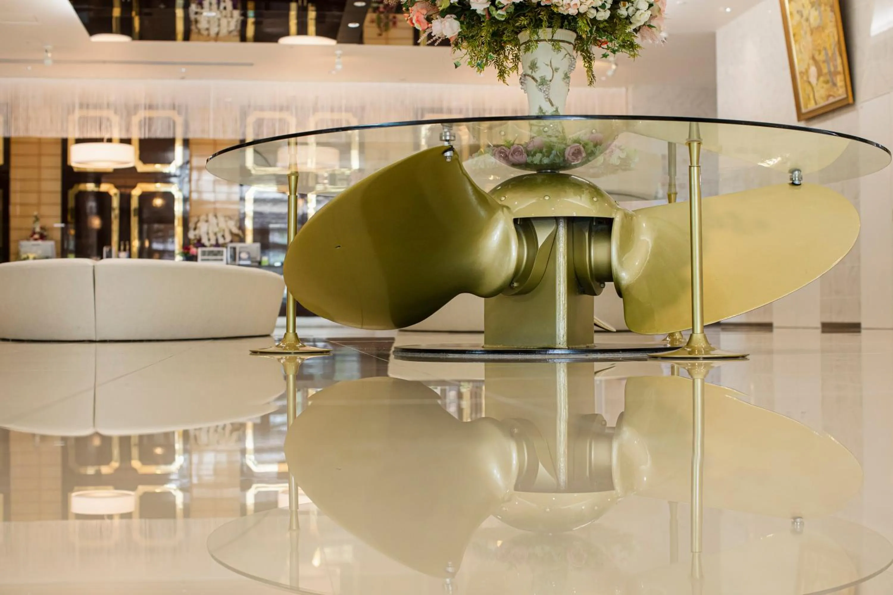 Lobby or reception in Samson Hotel