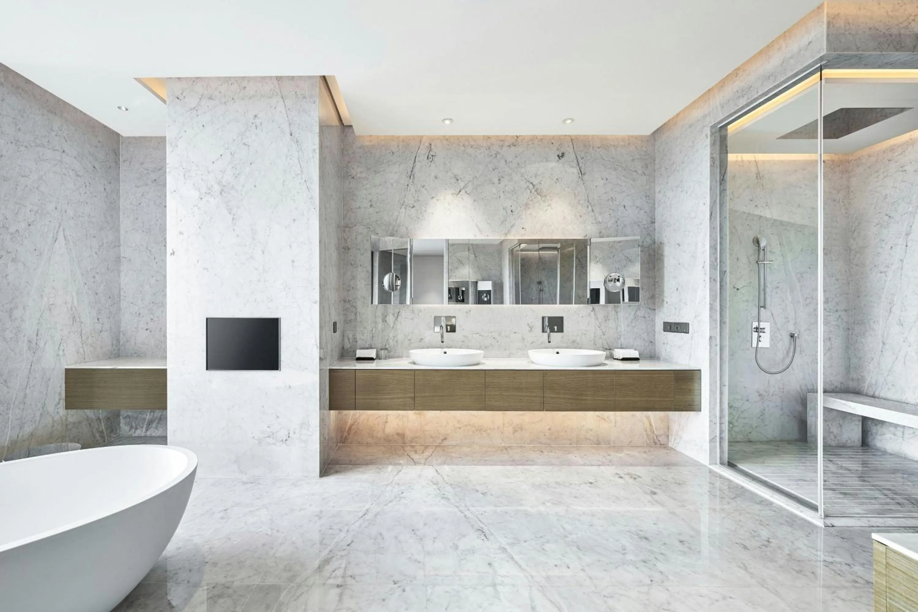 Bathroom in Le Meridien Taipei