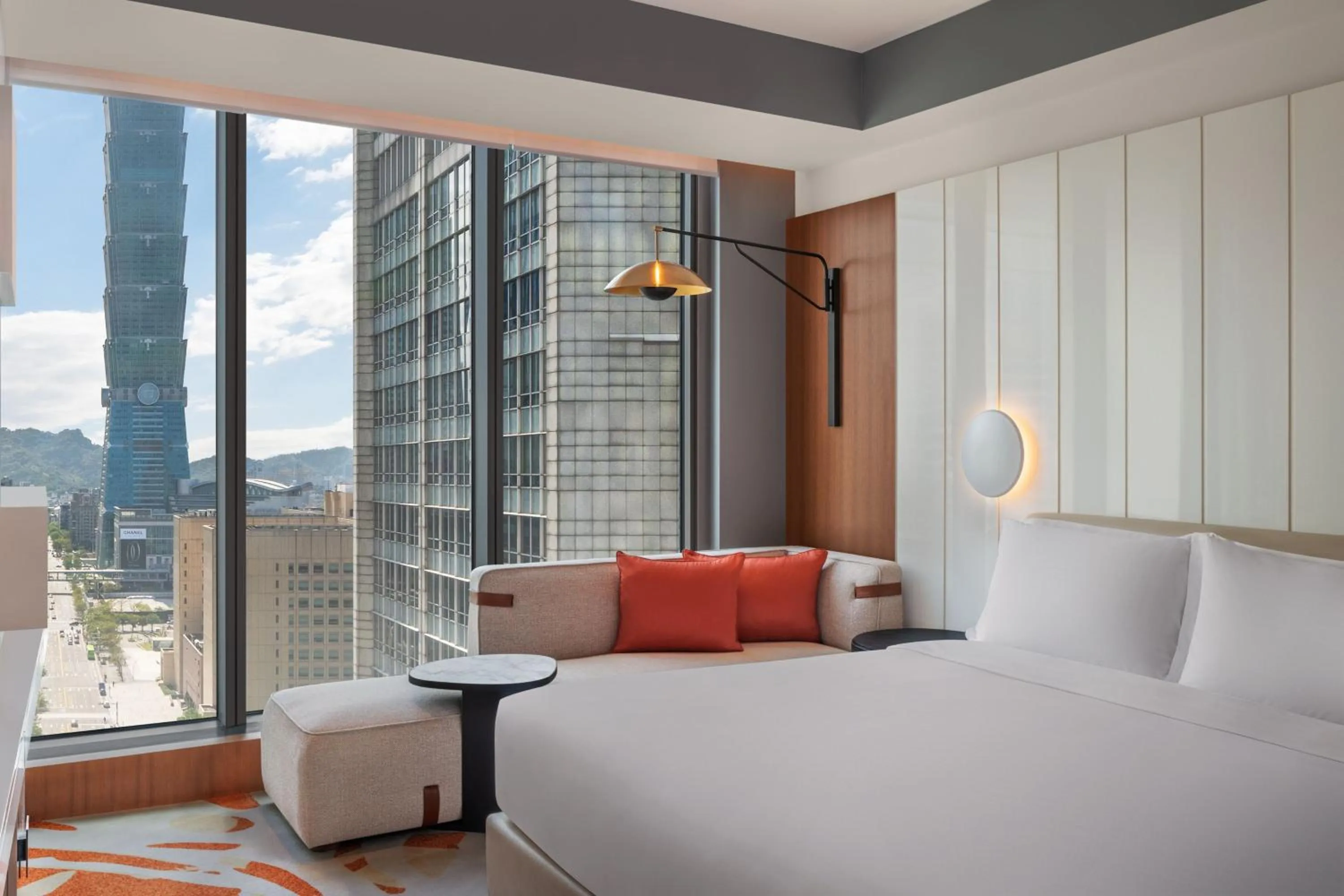 Photo of the whole room, Bed in W Taipei