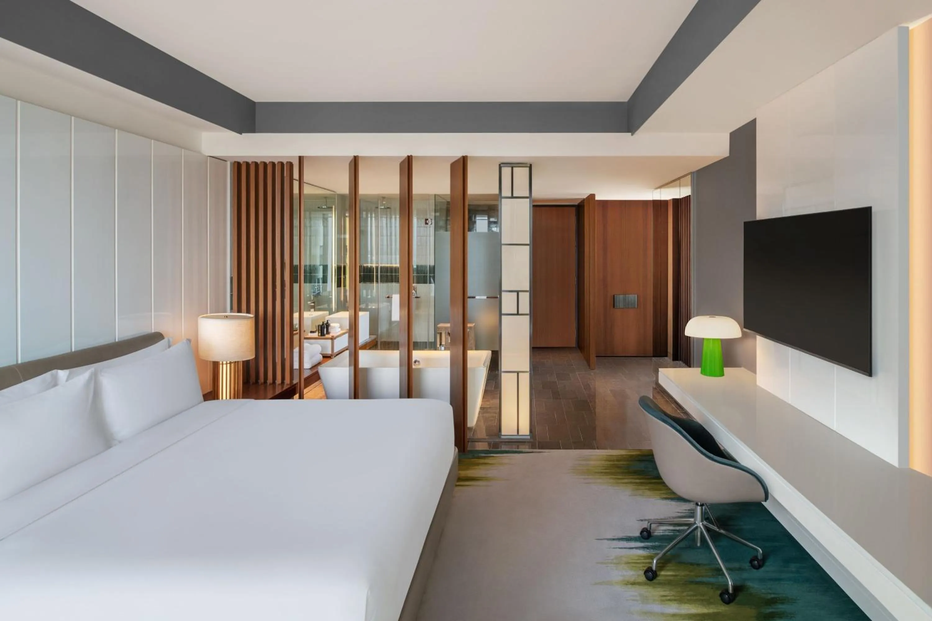 Photo of the whole room, Bed in W Taipei