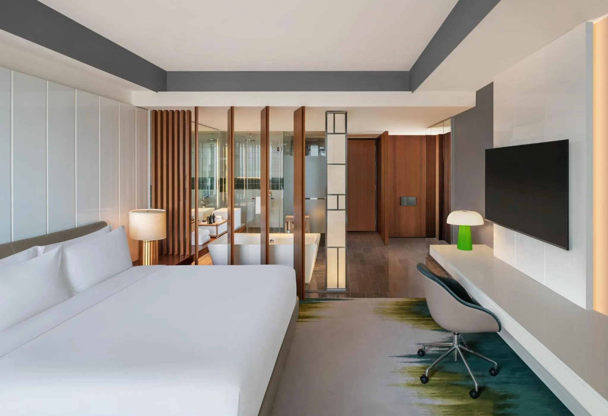 Bedroom, Bed in W Taipei