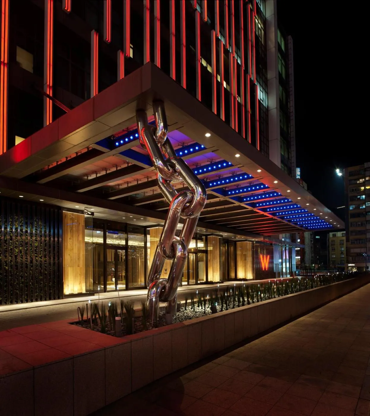 Facade/entrance in W Taipei