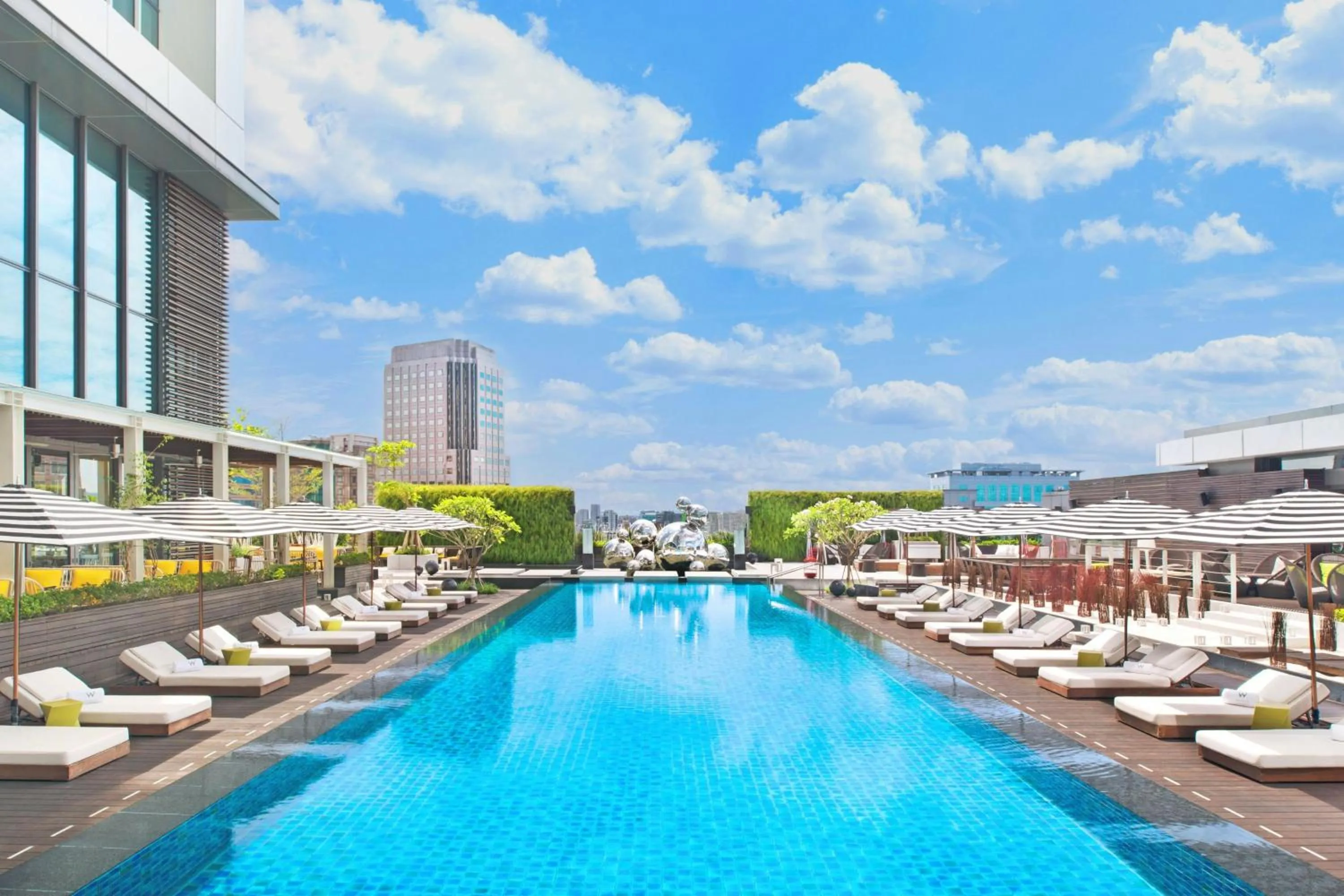 Swimming pool in W Taipei