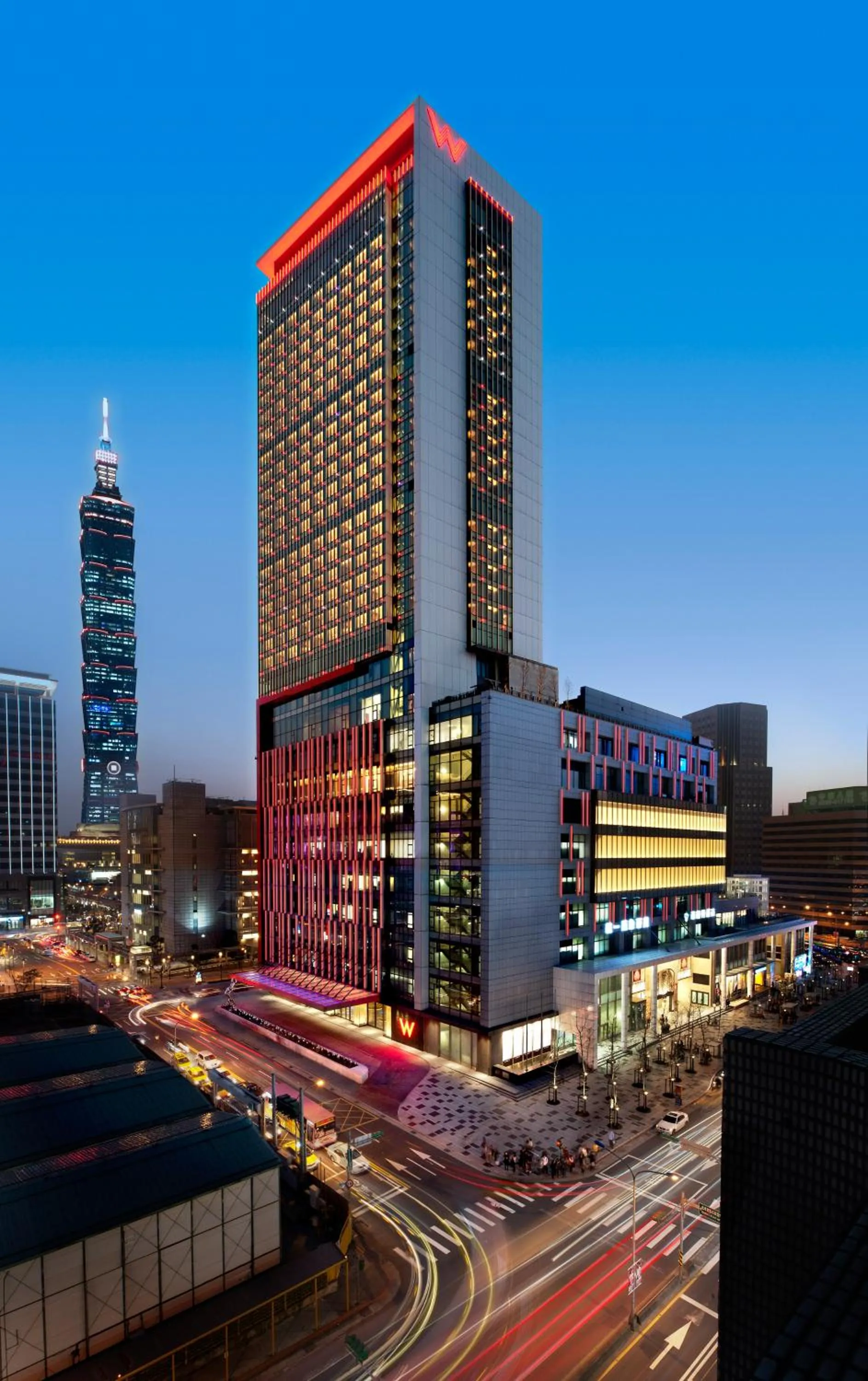 Property building in W Taipei