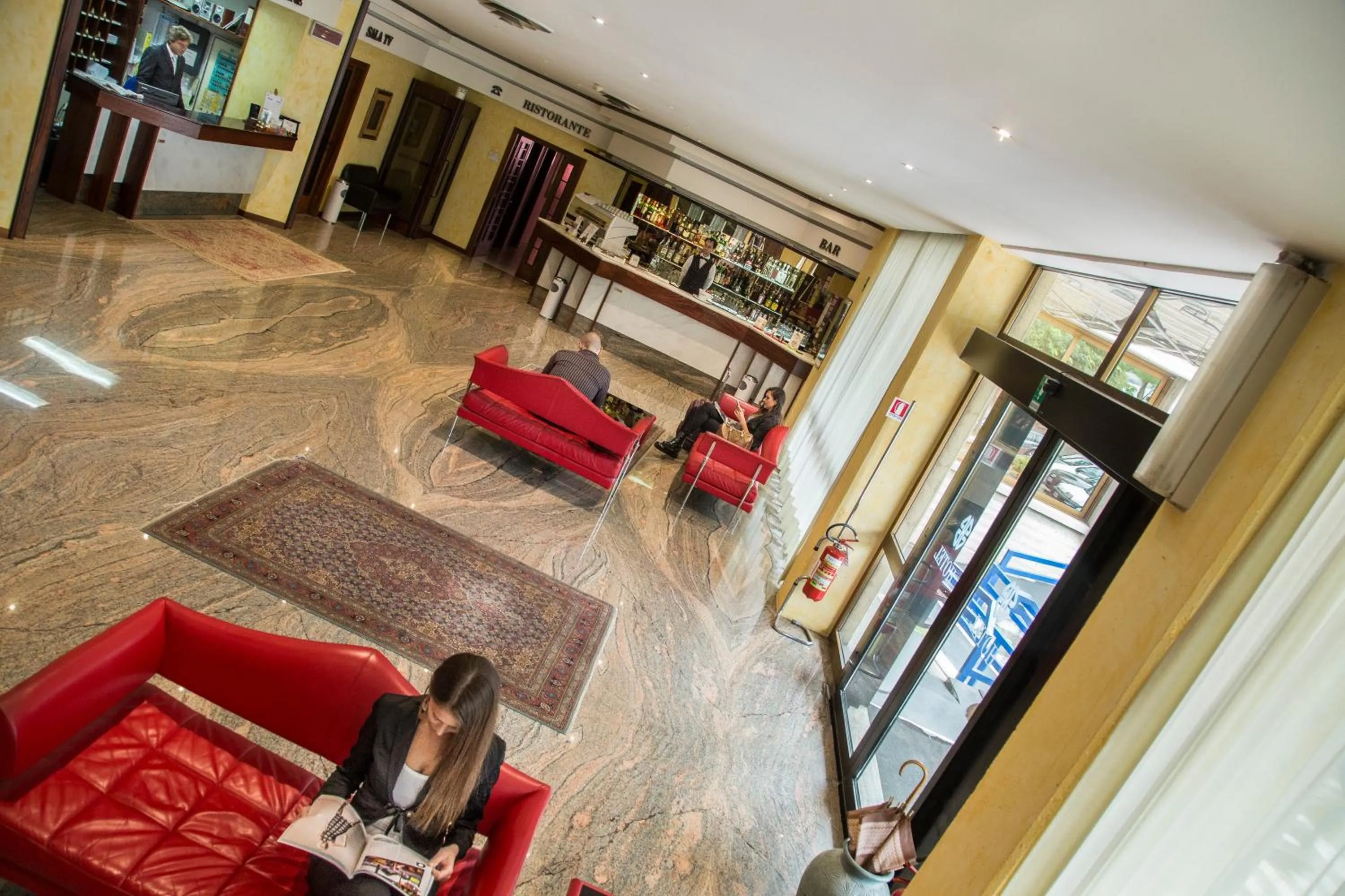 Lounge or bar in Hotel Grassetti