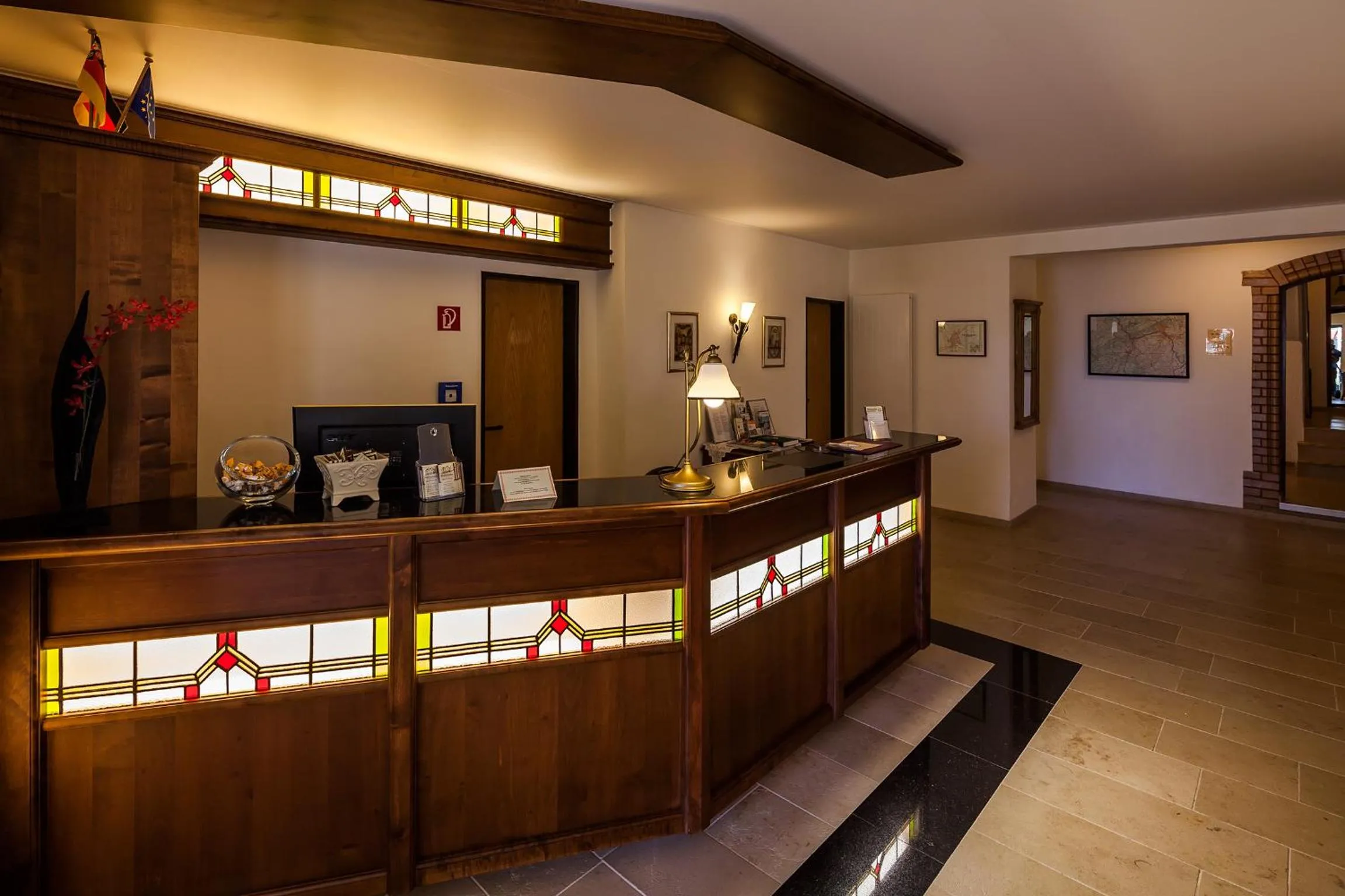Lobby or reception in Hotel Pfaffenhofen