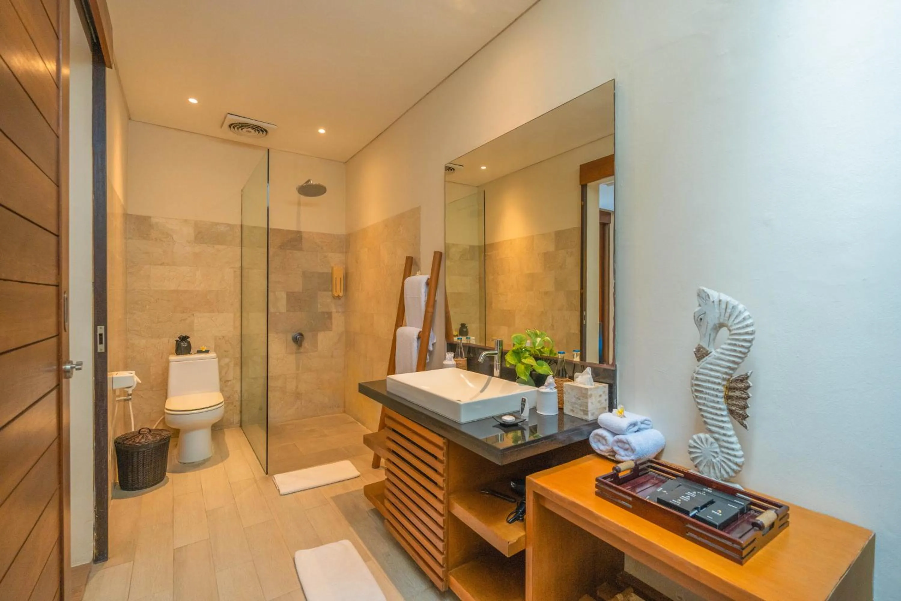 Bathroom in Maca Villas and Residence Umalas