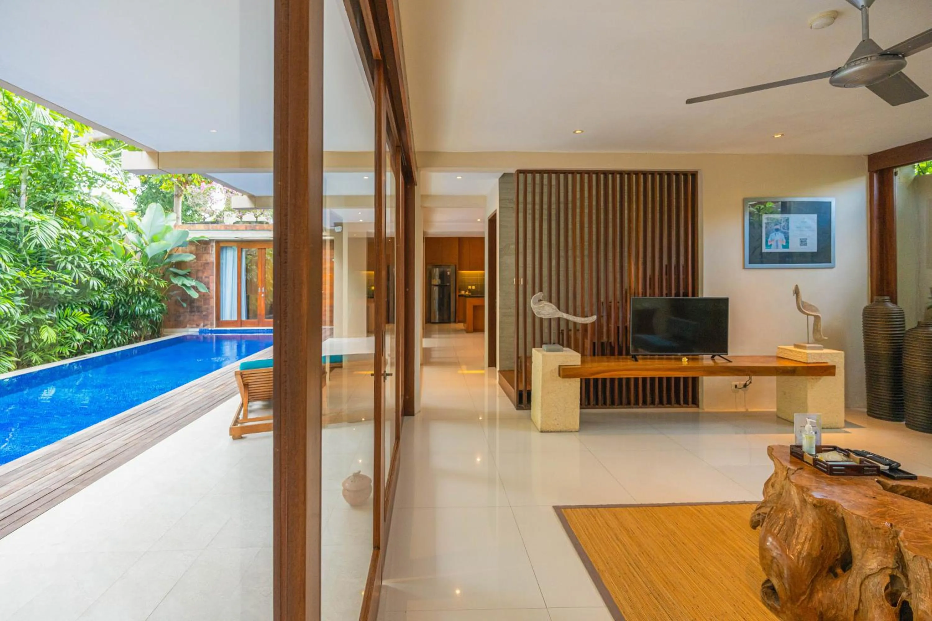 Living room in Maca Villas and Residence Umalas