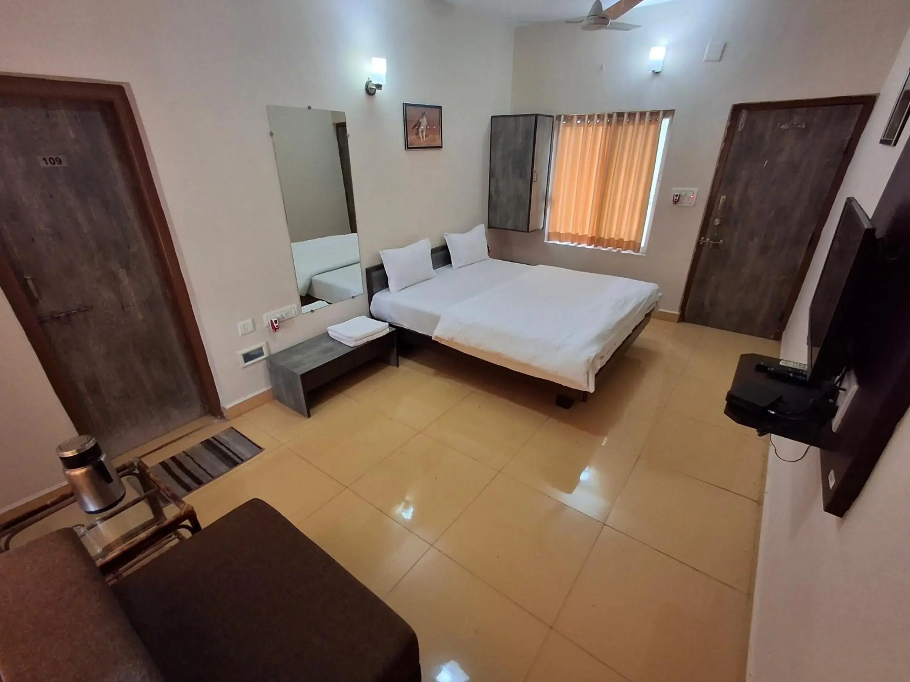 Bed in Gir Jungle Lodge Bed in Gir Jungle Lodge