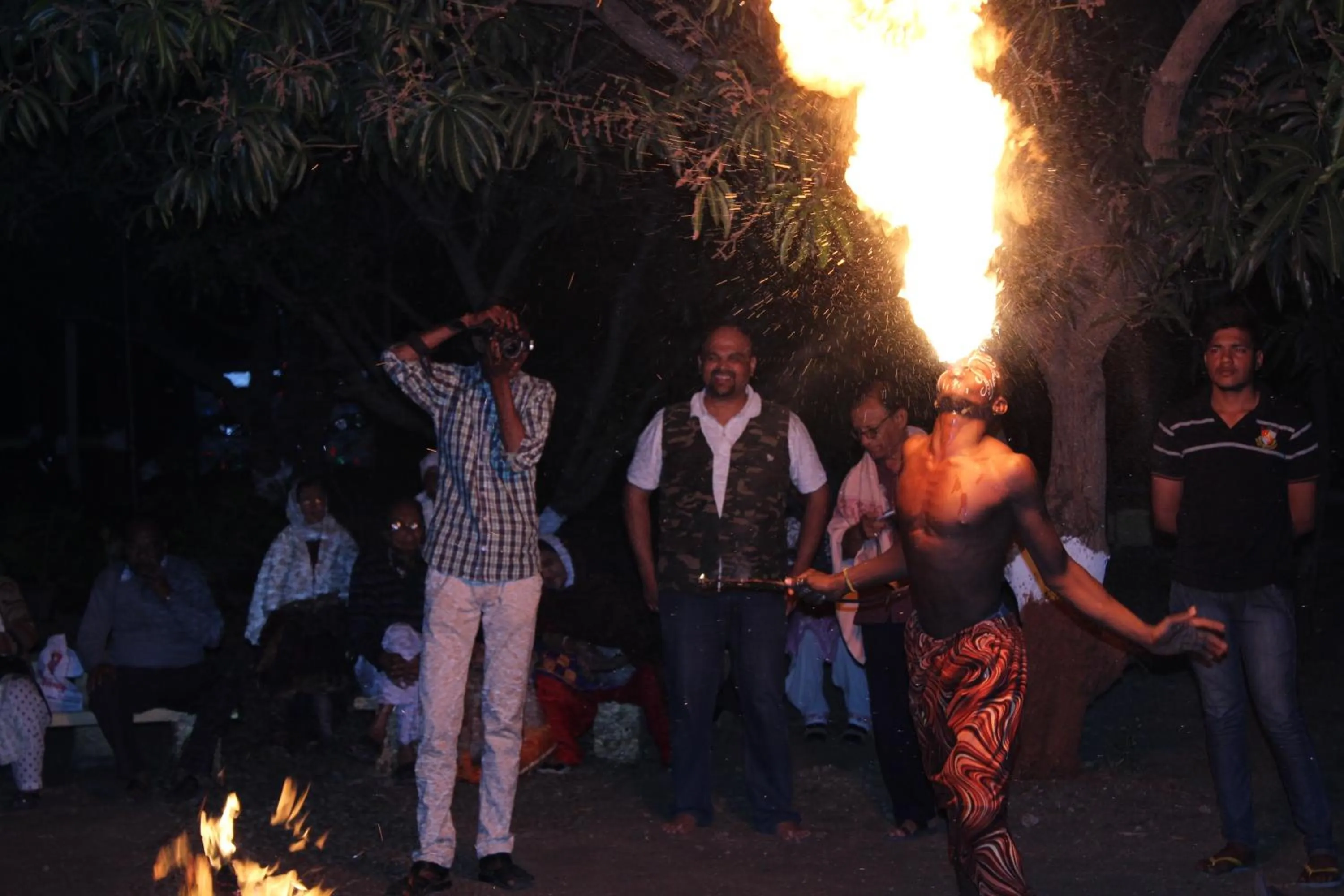 Entertainment in Gir Jungle Lodge