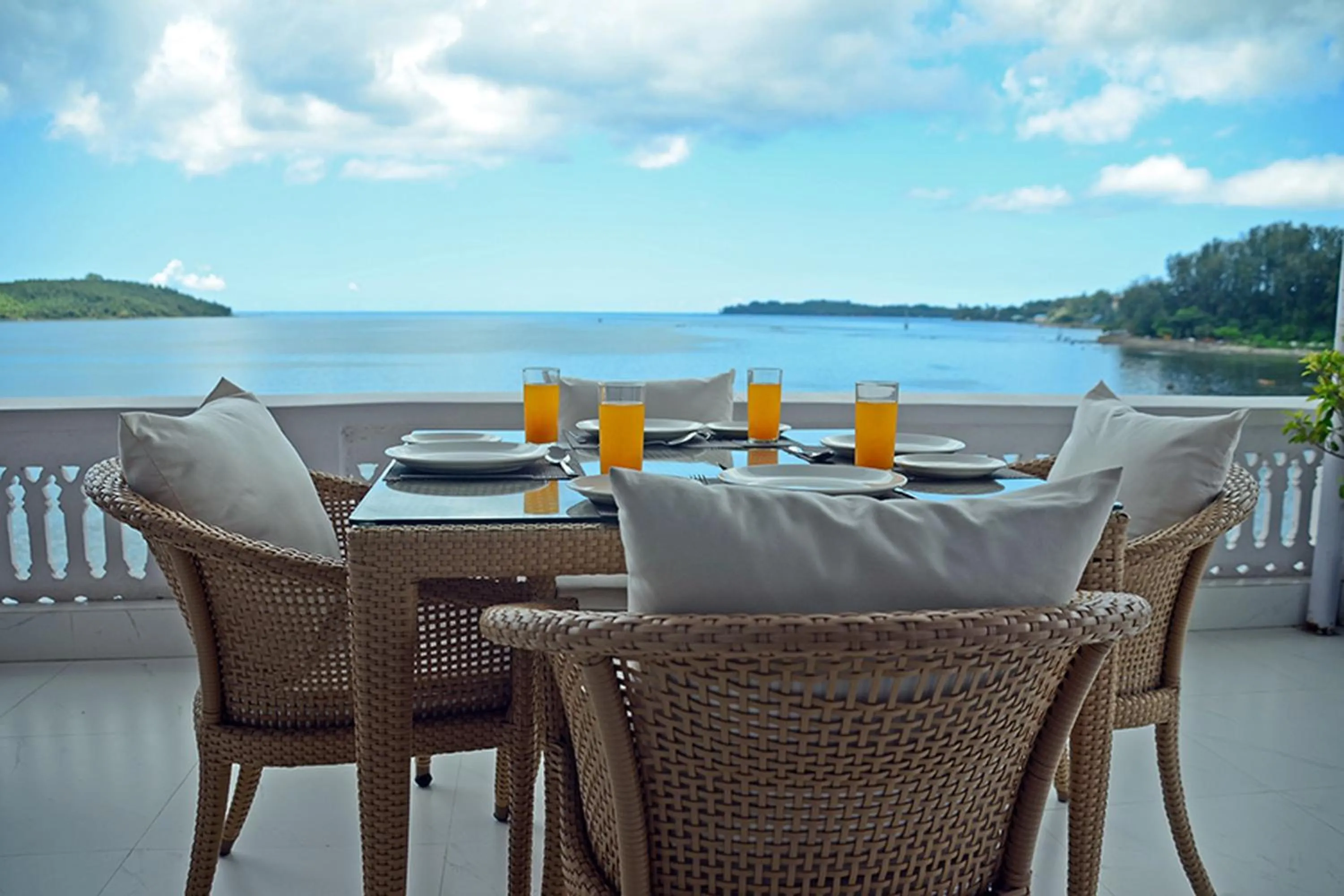 Balcony/Terrace in Kokari Guesthouse