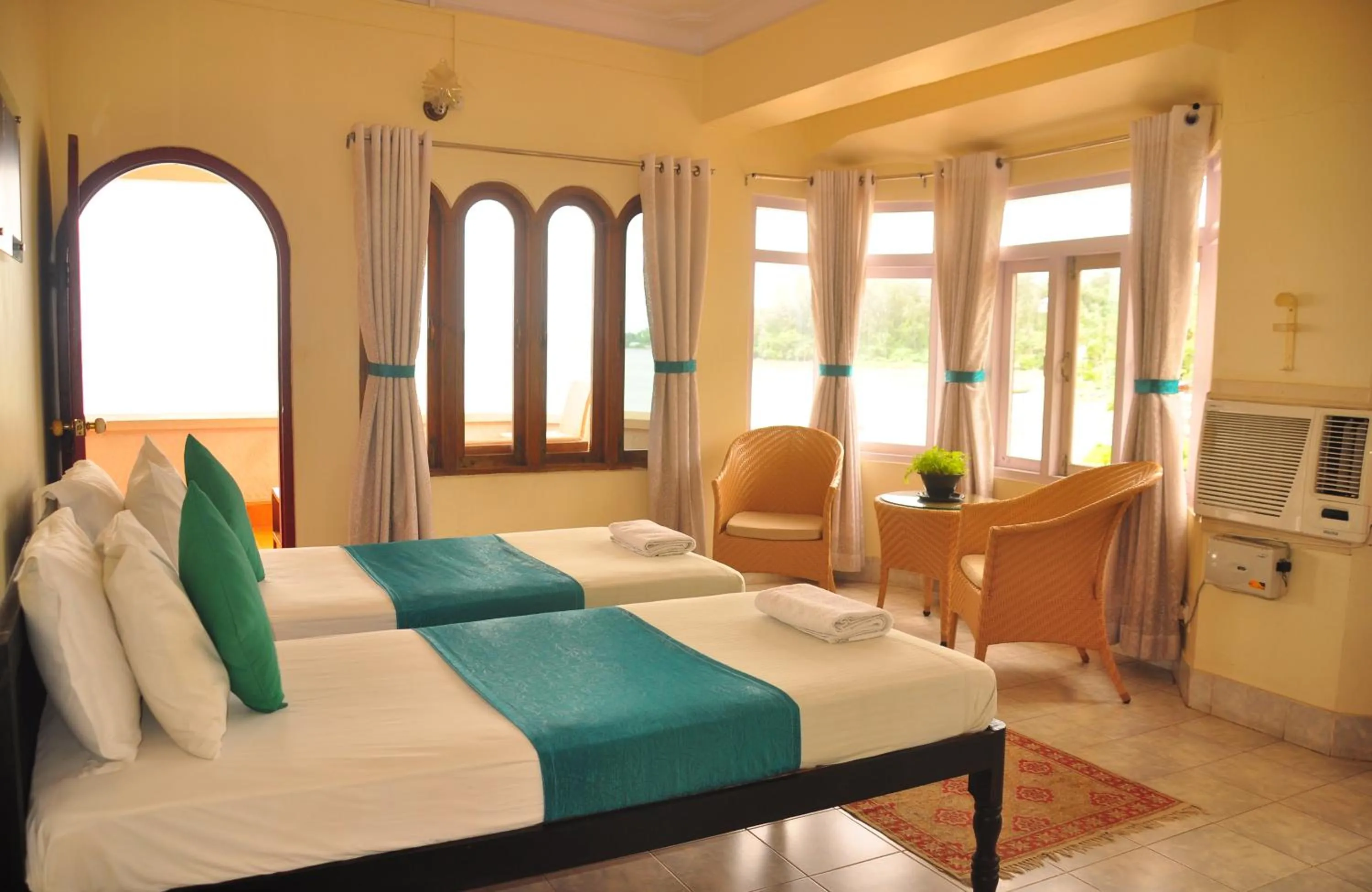 Bed in Kokari Guesthouse