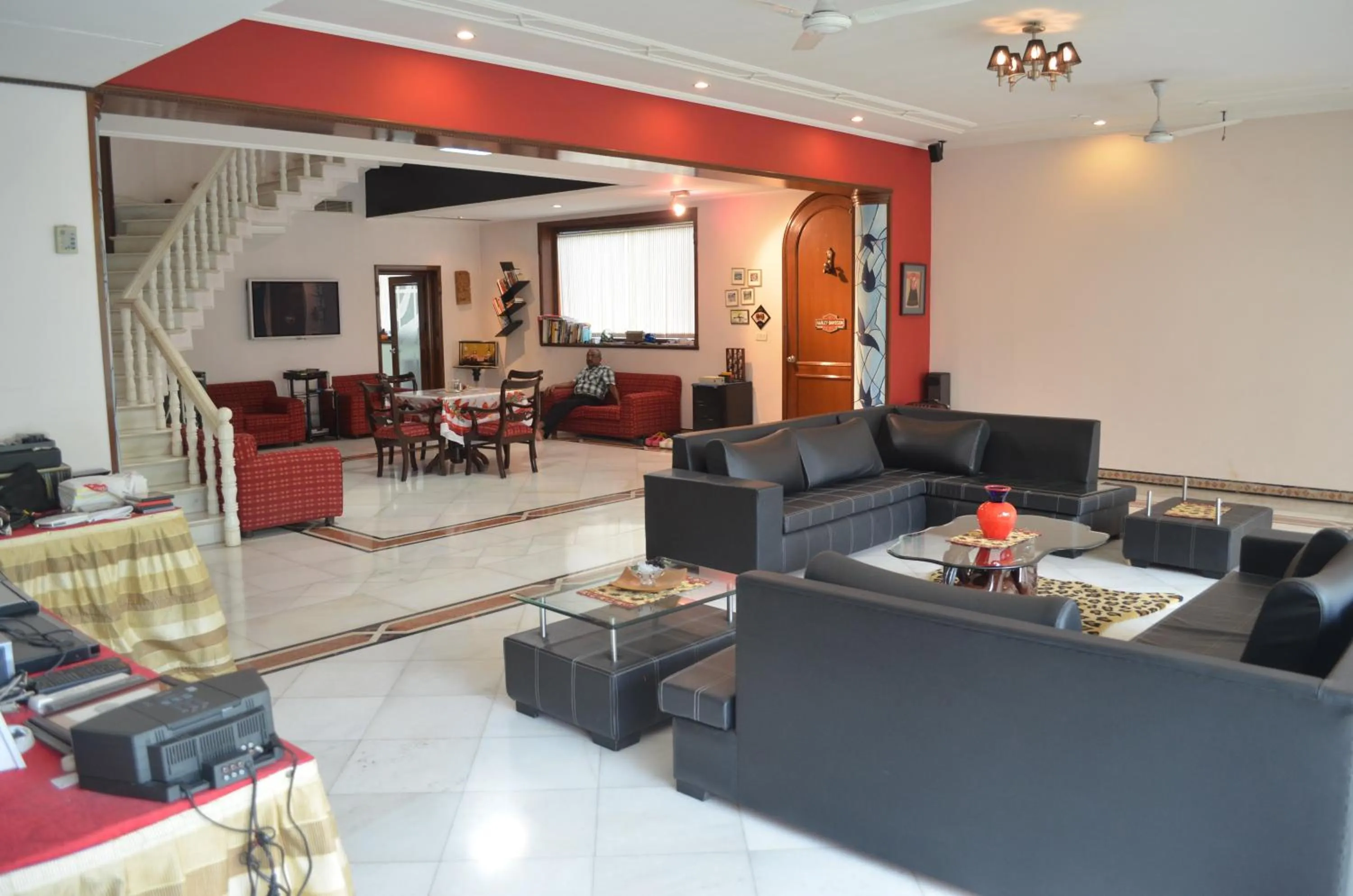 Seating area in The Radha Ashok