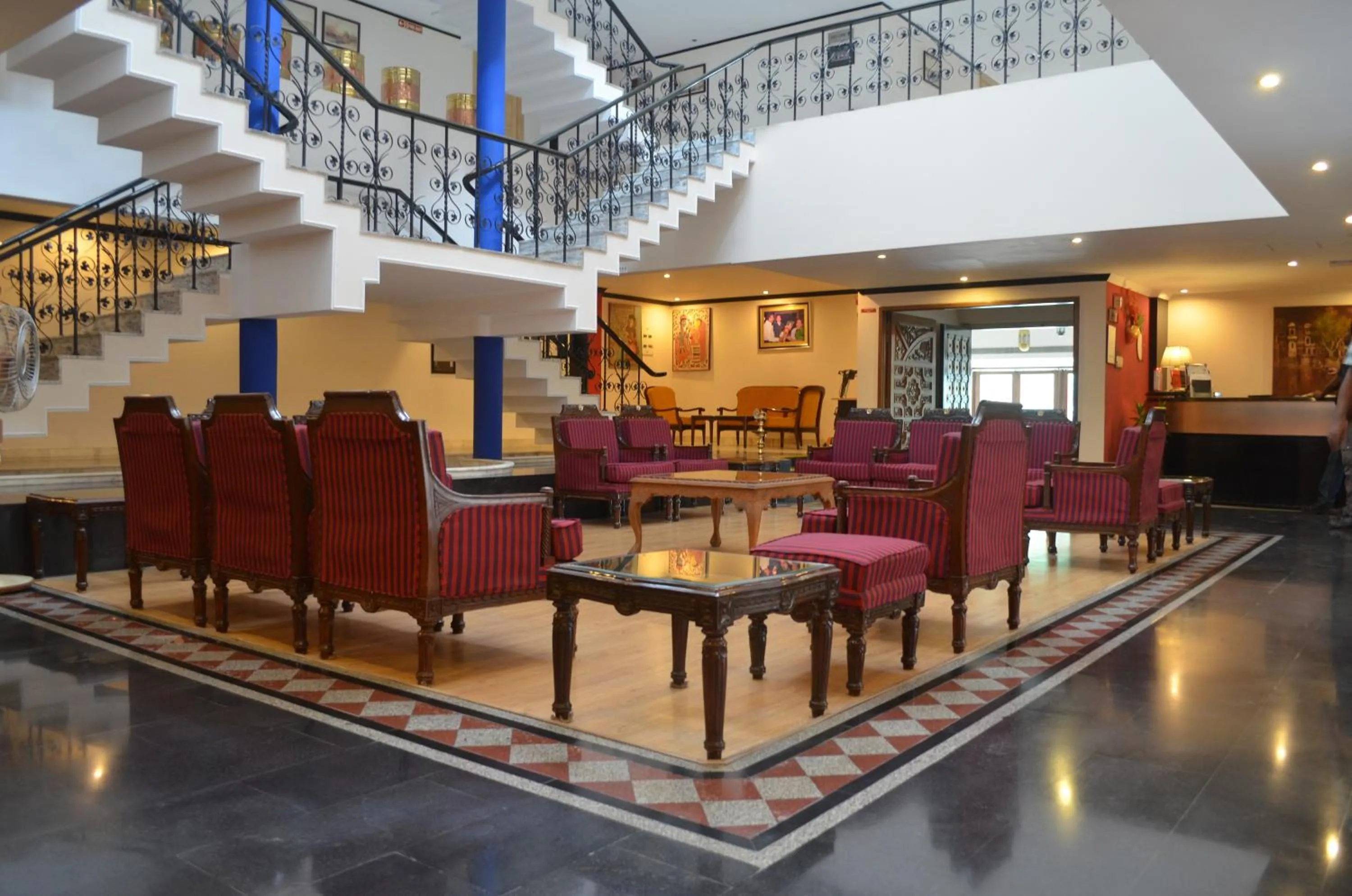 Seating area in The Radha Ashok