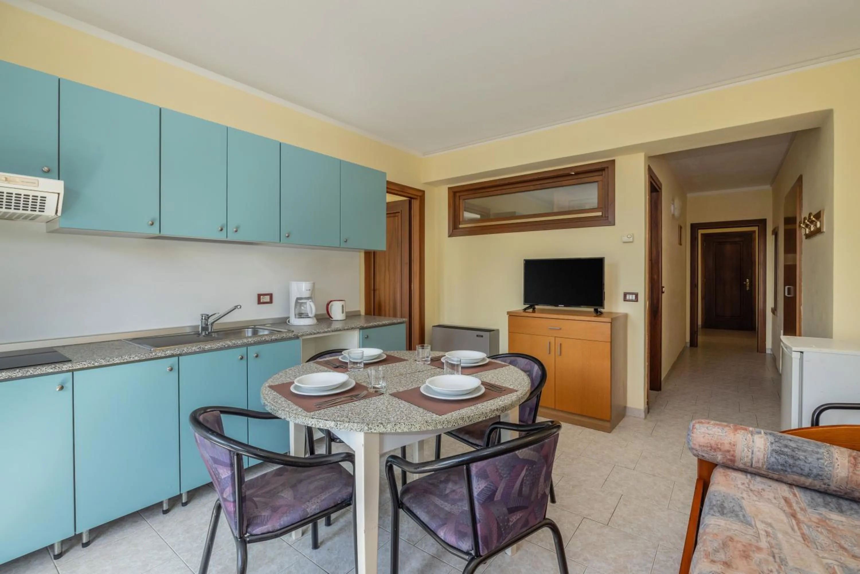 Kitchen or kitchenette in Hotel Residence Campi