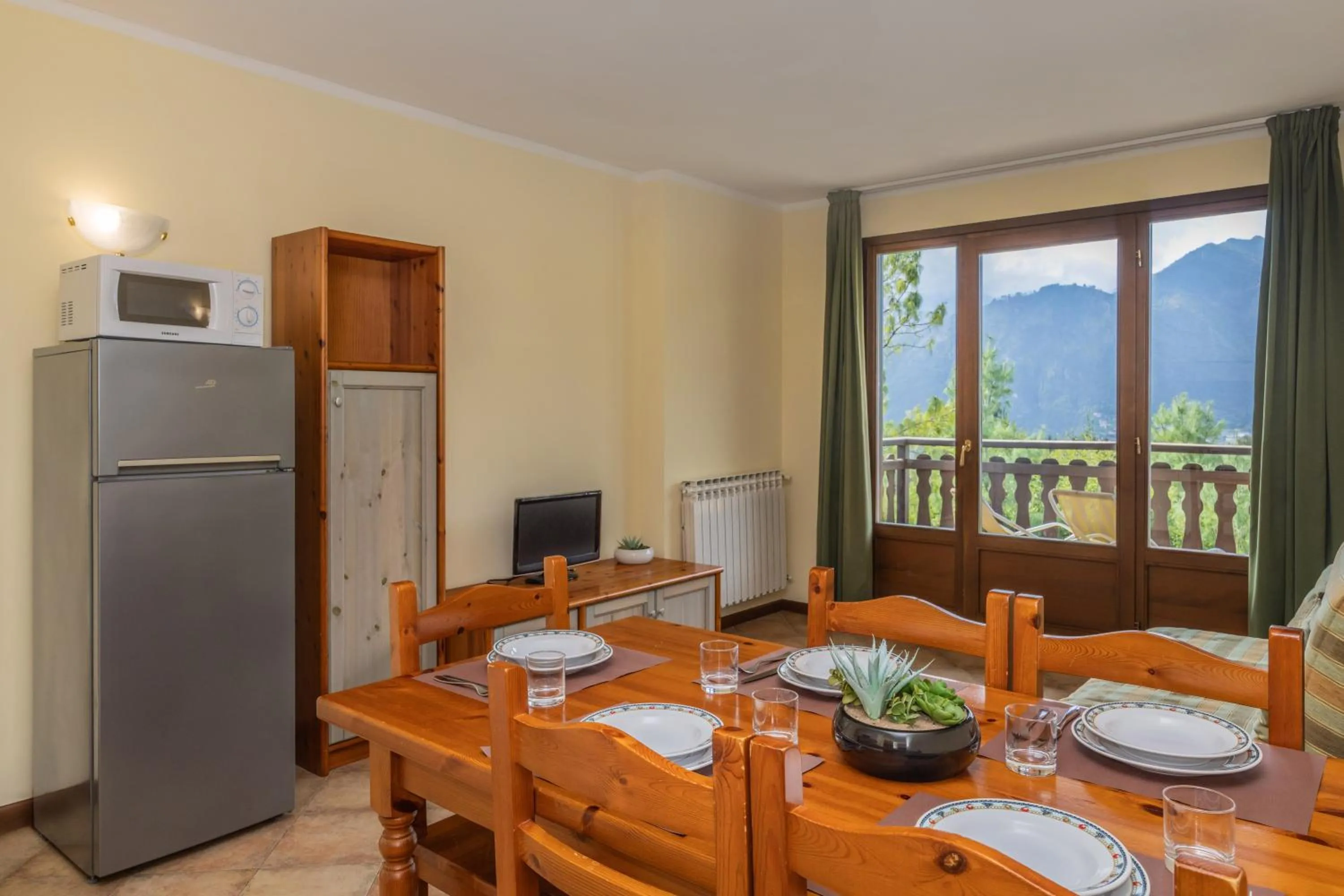 Natural landscape in Hotel Residence Campi