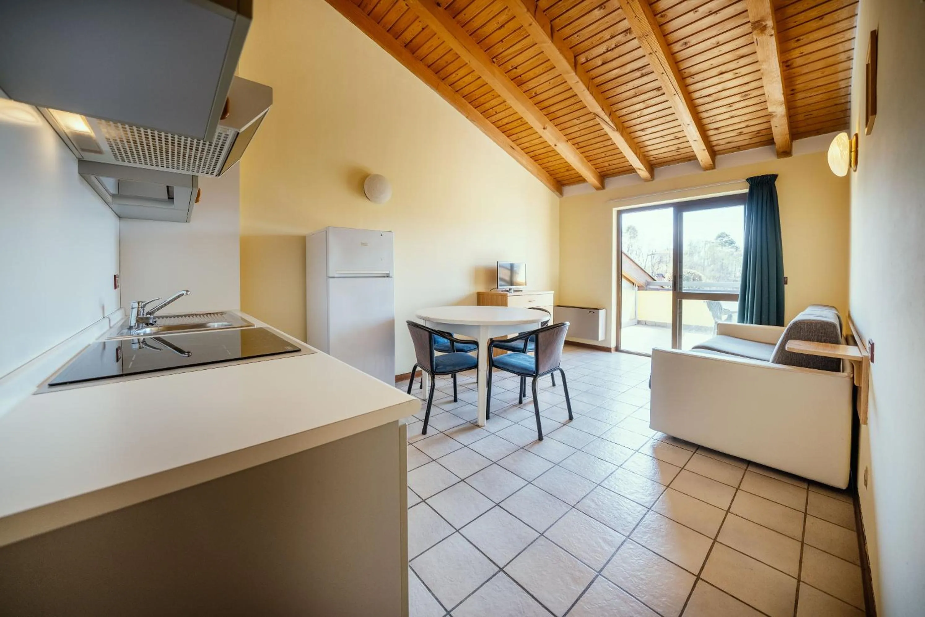 Kitchen or kitchenette in Hotel Residence Campi