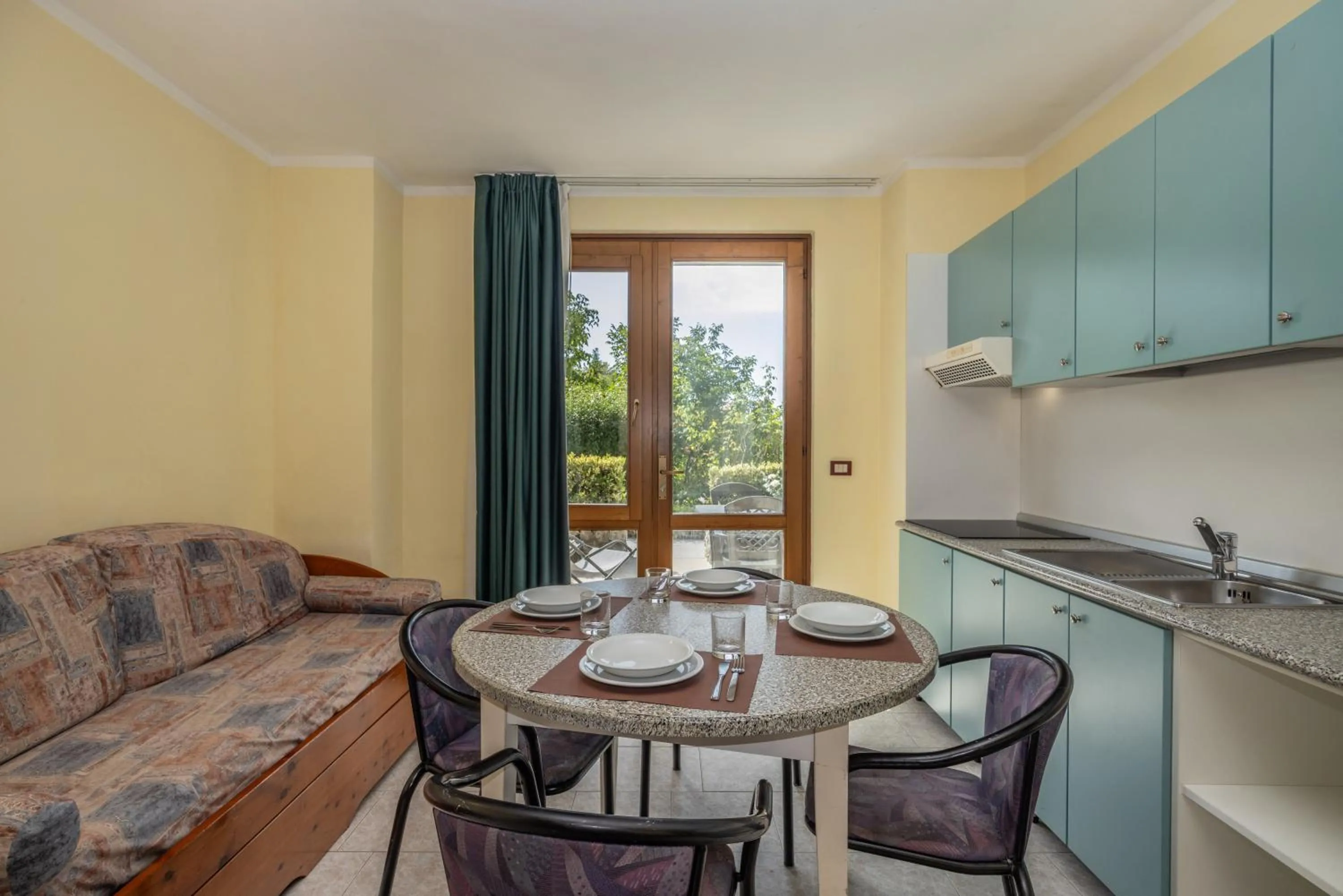 Kitchen or kitchenette in Hotel Residence Campi
