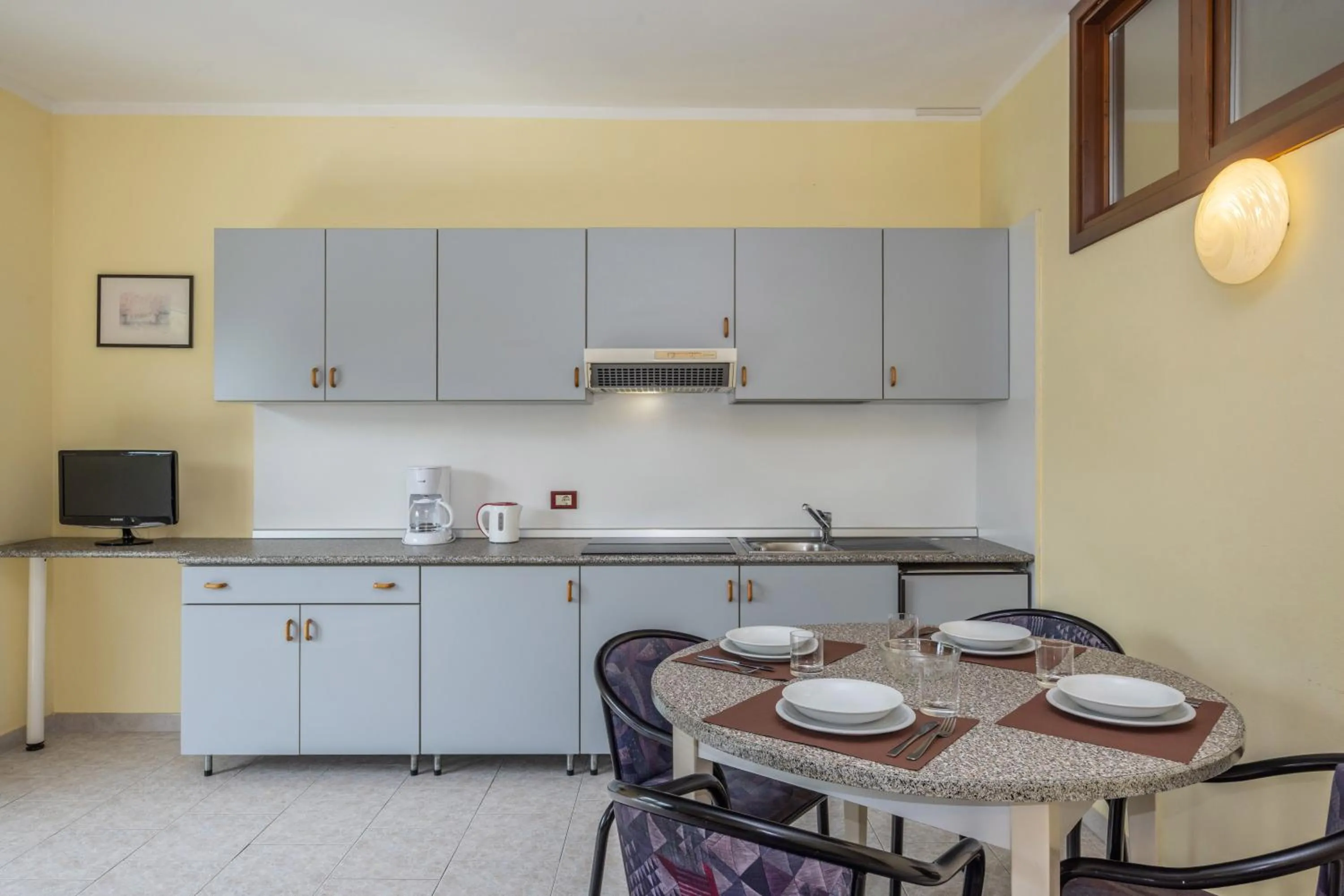 Kitchen or kitchenette in Hotel Residence Campi