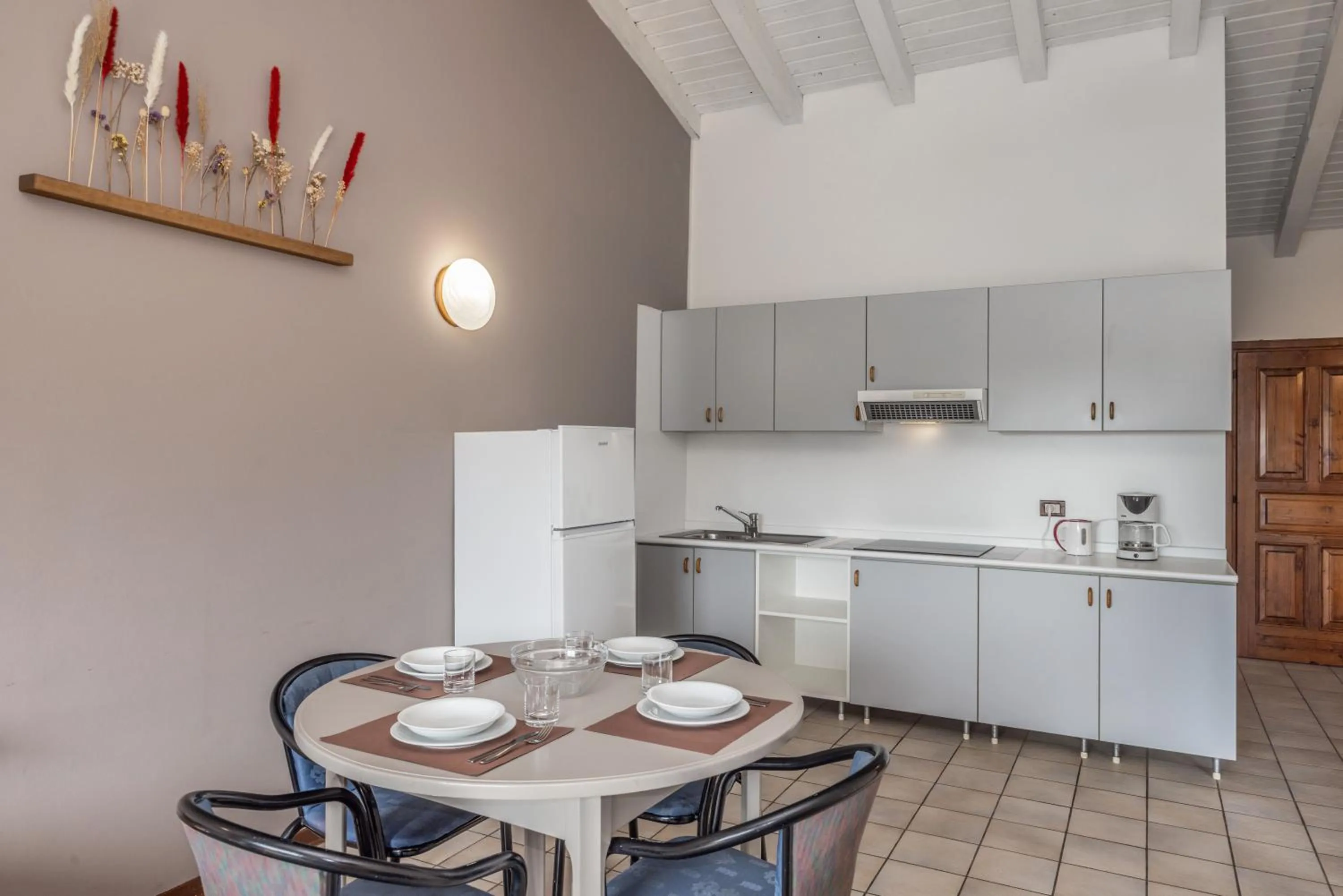 Kitchen or kitchenette in Hotel Residence Campi