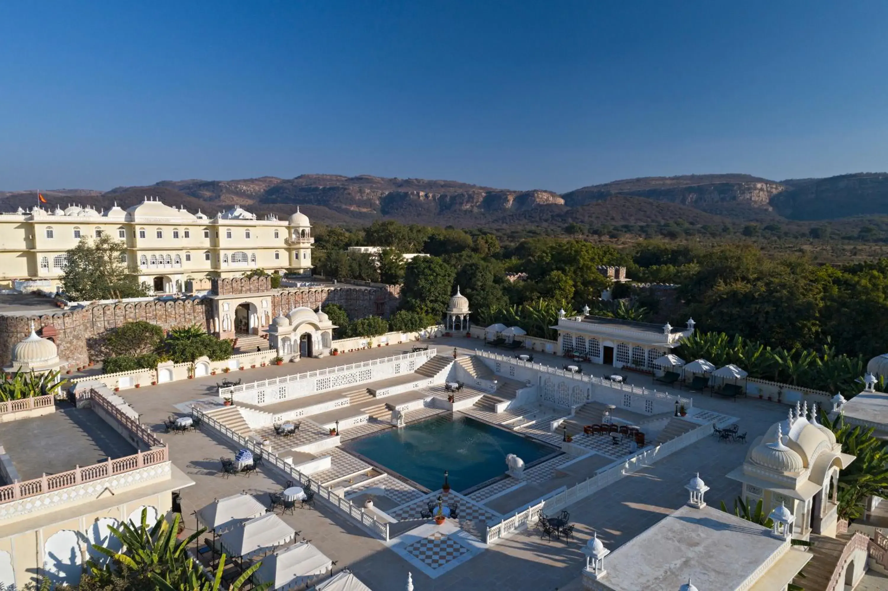 Bird's eye view in Nahargarh Ranthambhore Bird's eye view in Nahargarh Ranthambhore