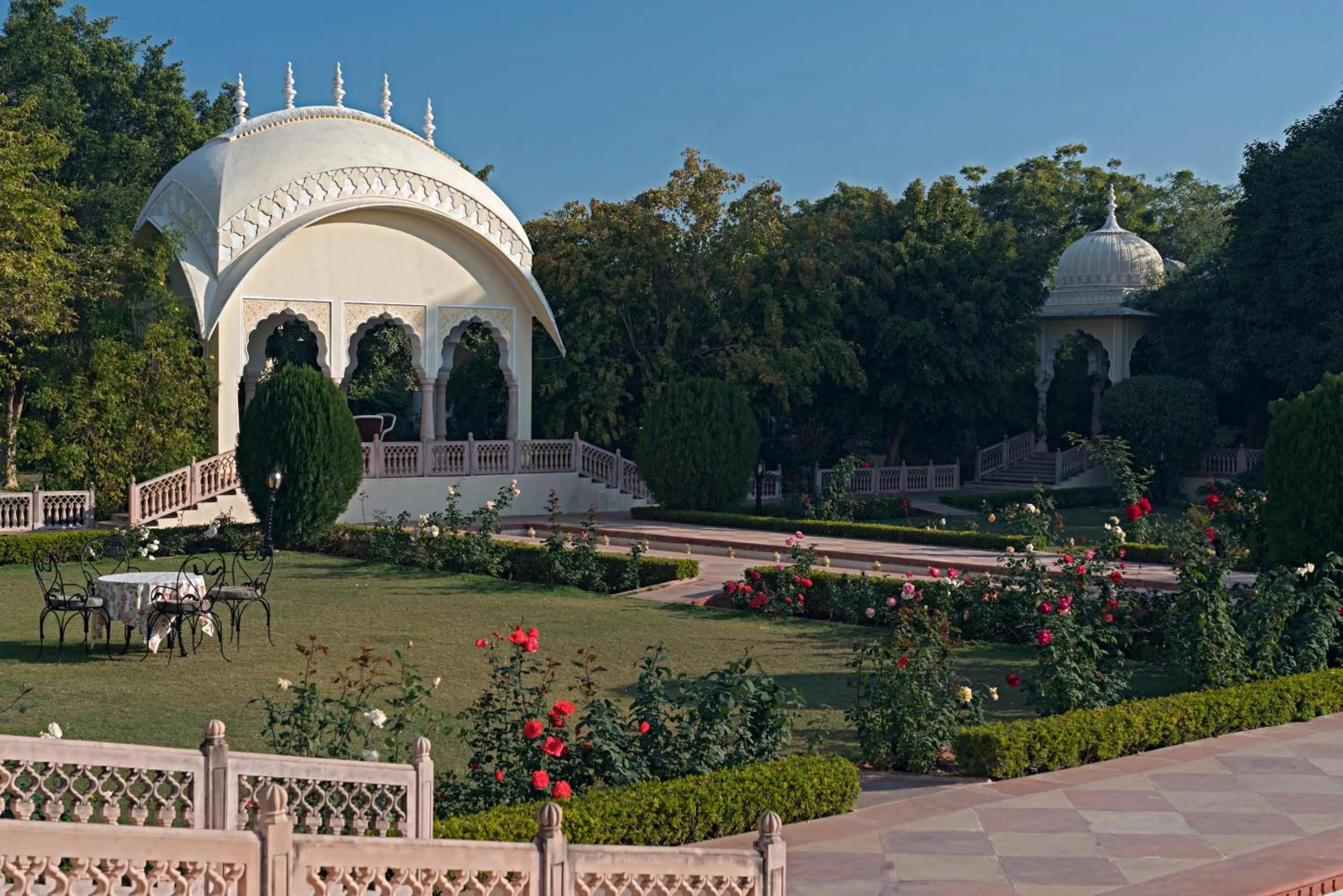 Garden in Nahargarh Ranthambhore