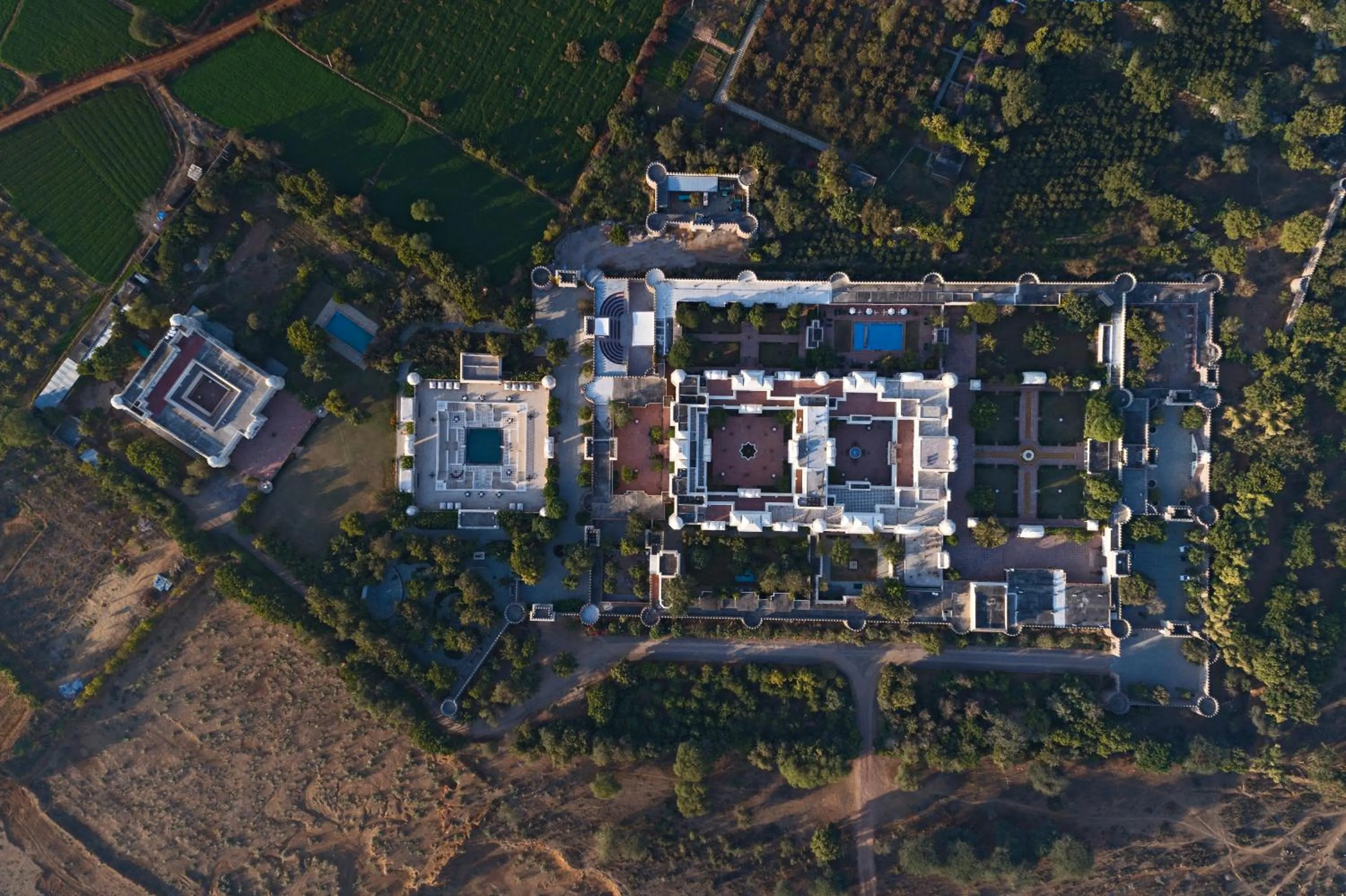 Bird's eye view in Nahargarh Ranthambhore