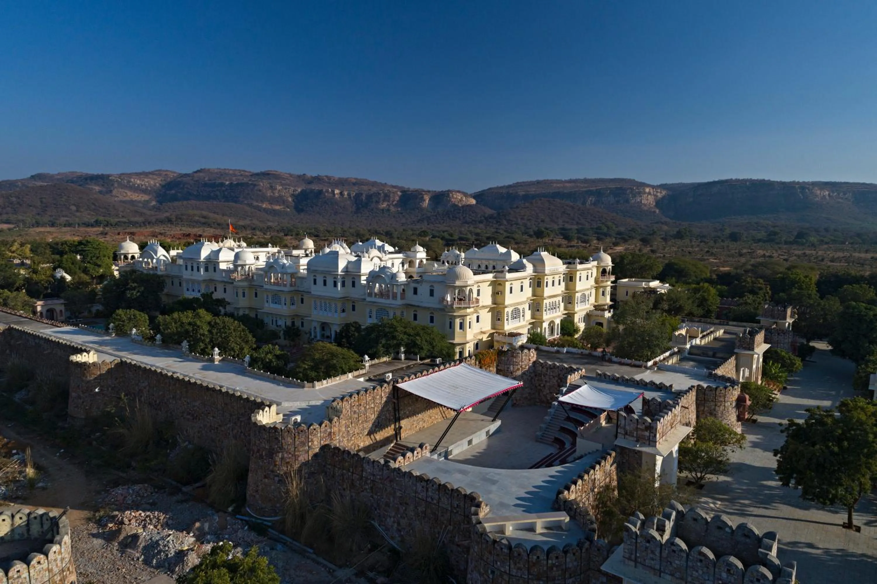 Bird's eye view in Nahargarh Ranthambhore