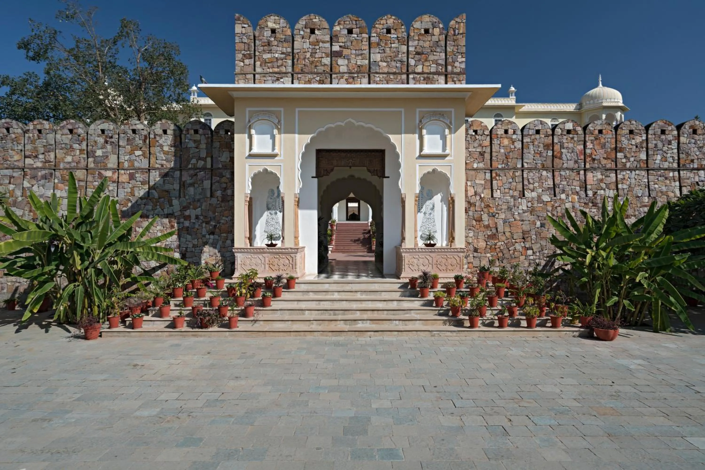 Patio in Nahargarh Ranthambhore