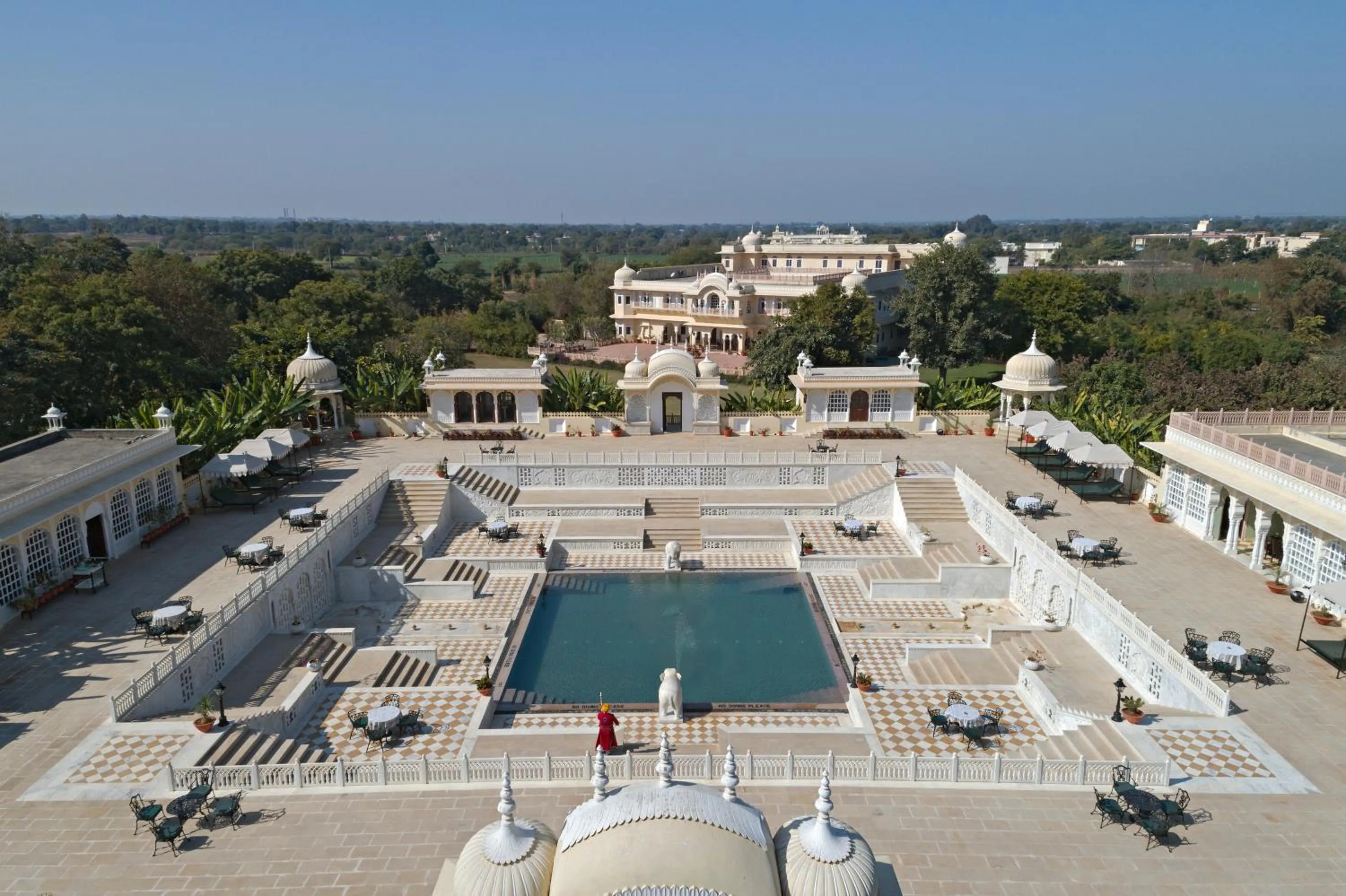 Swimming pool in Nahargarh Ranthambhore
