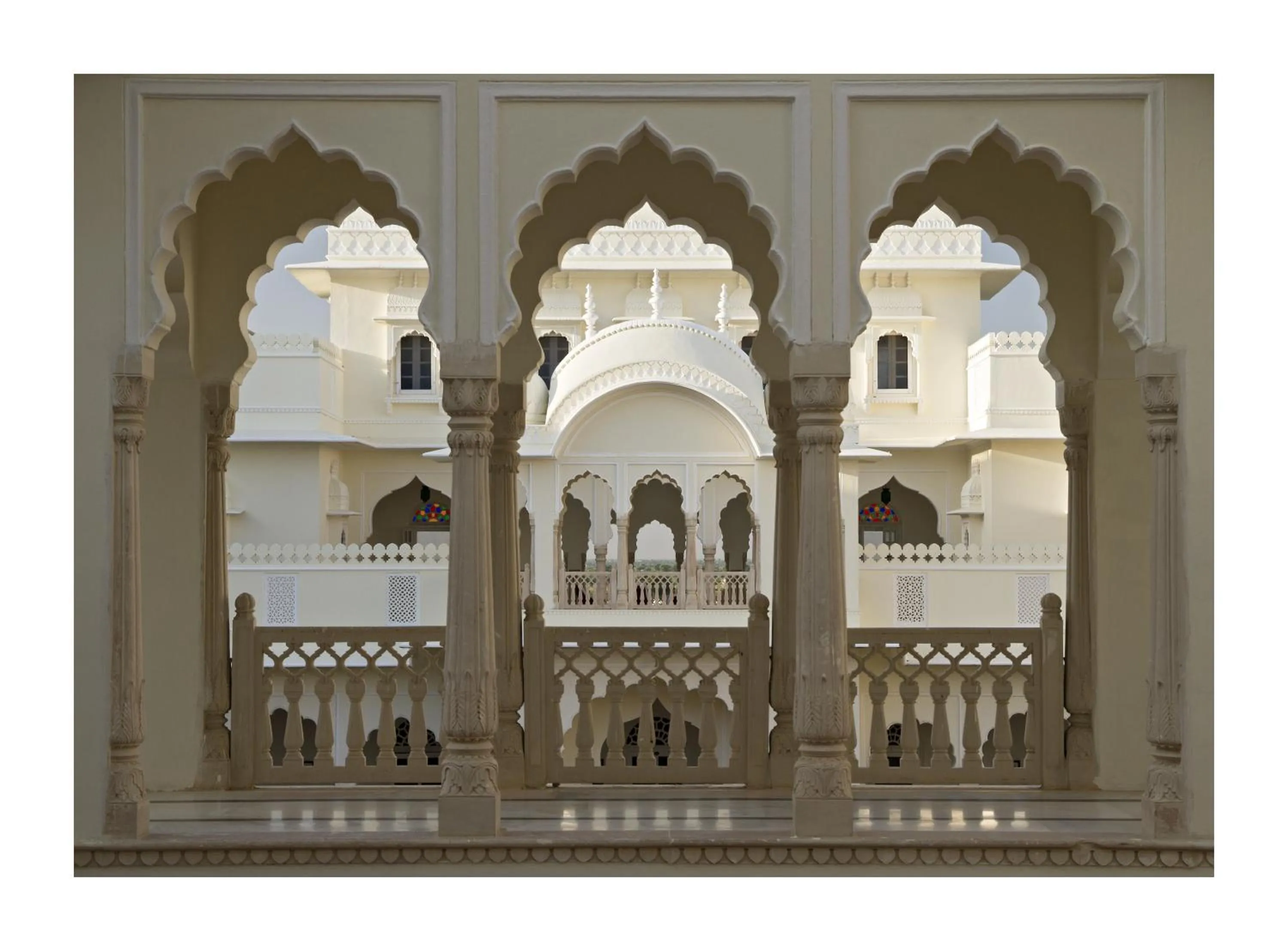 Decorative detail in Nahargarh Ranthambhore