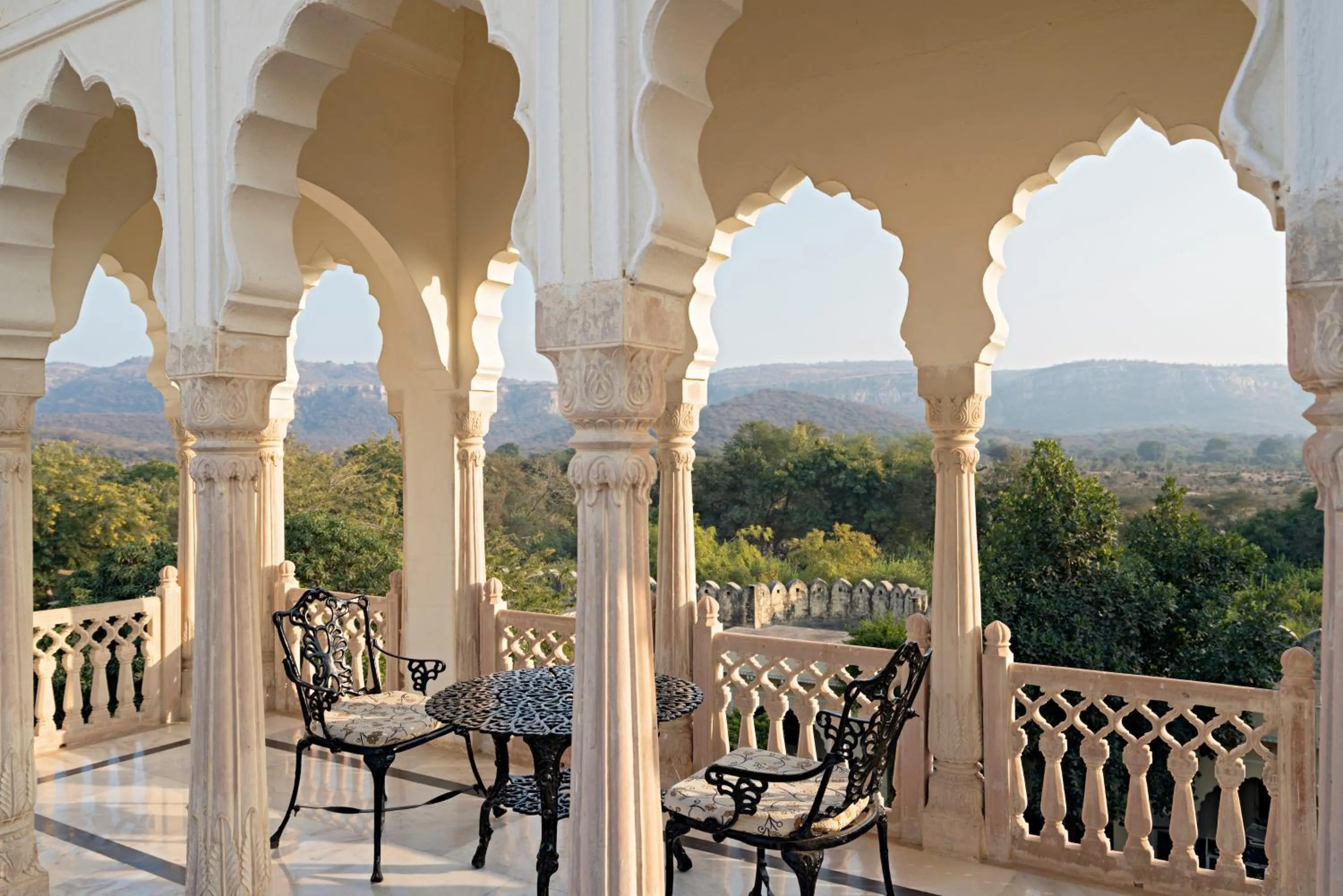 Patio in Nahargarh Ranthambhore