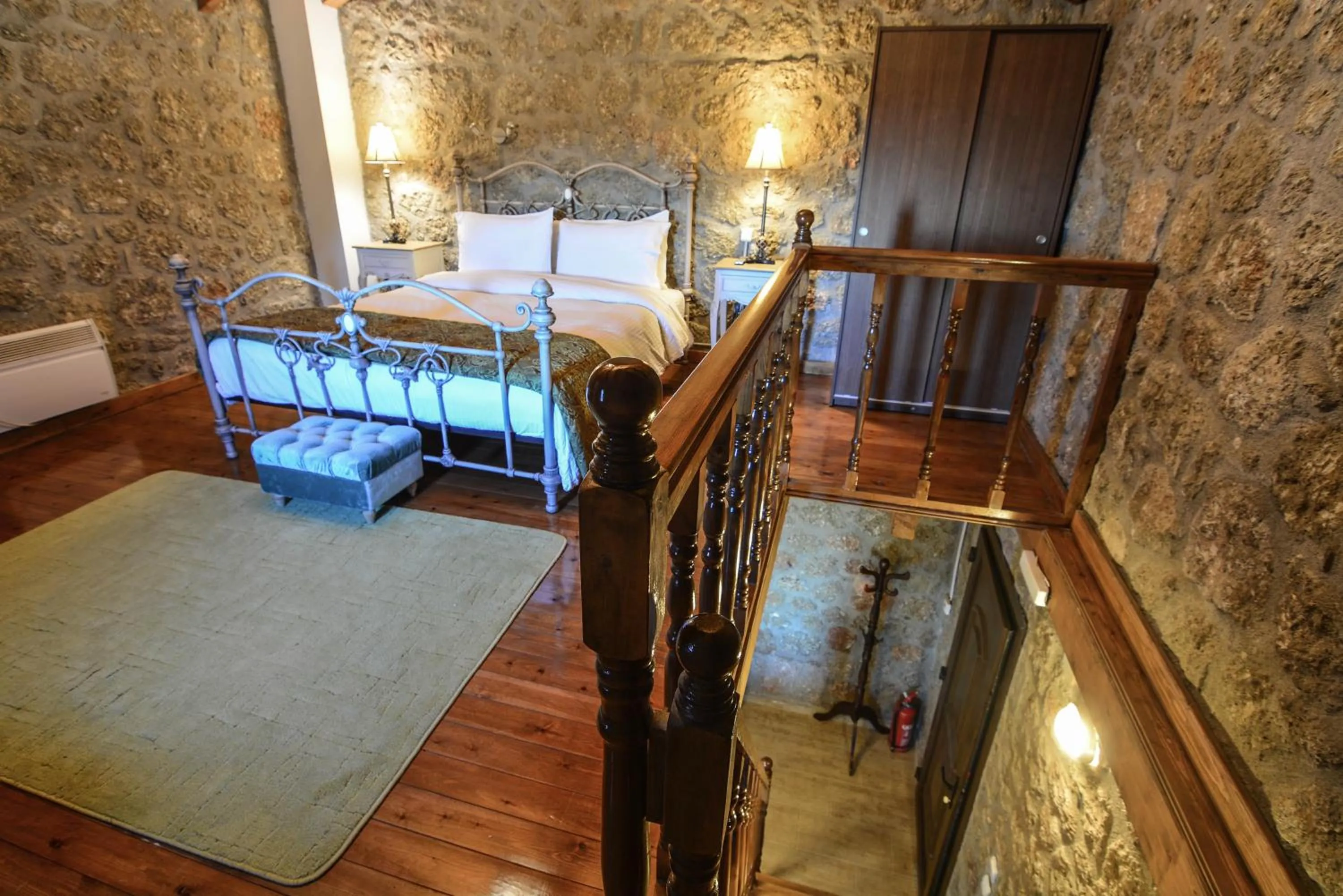 Photo of the whole room, Bed in Trikalon Muses Art Suites