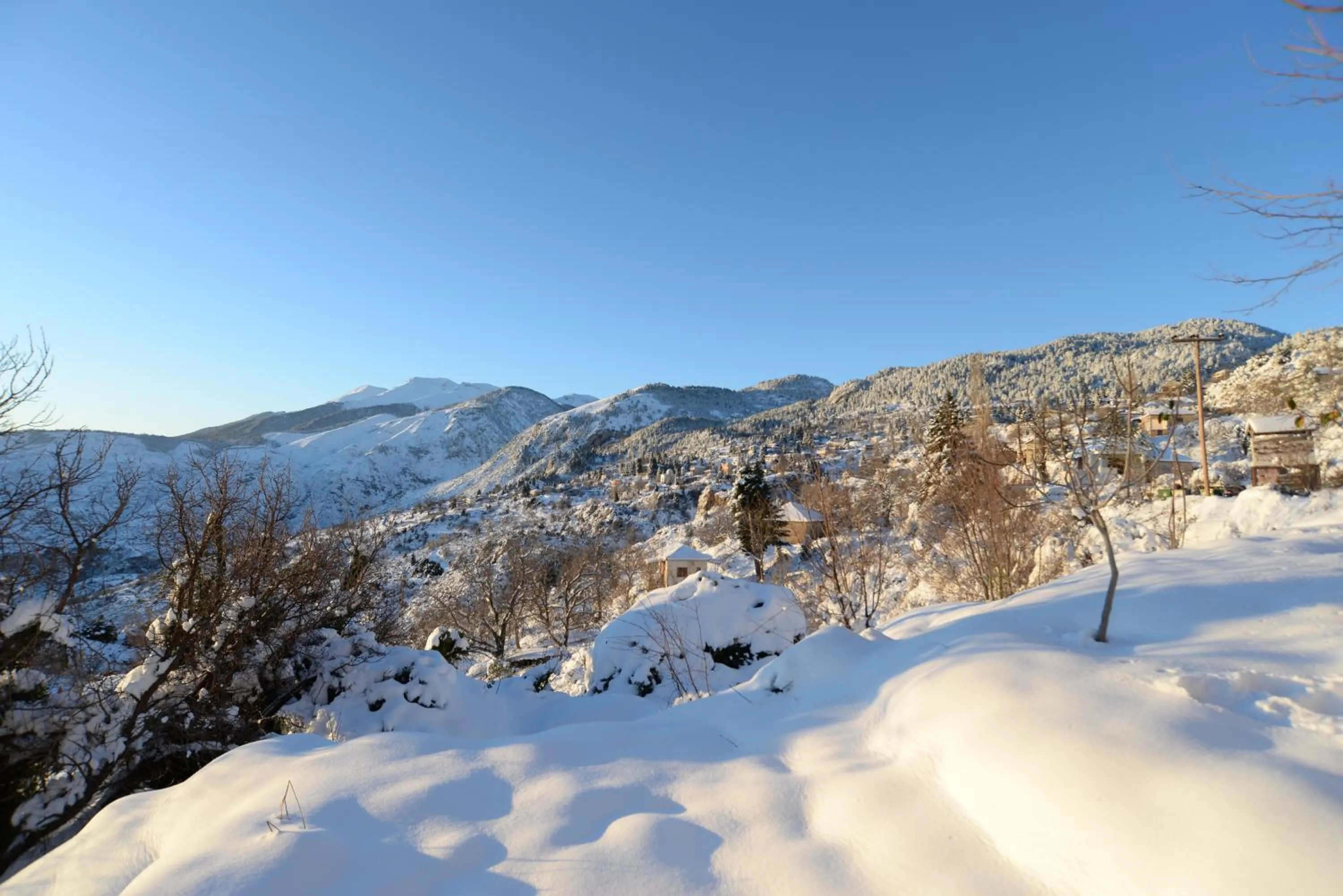 Winter in Trikalon Muses Art Suites