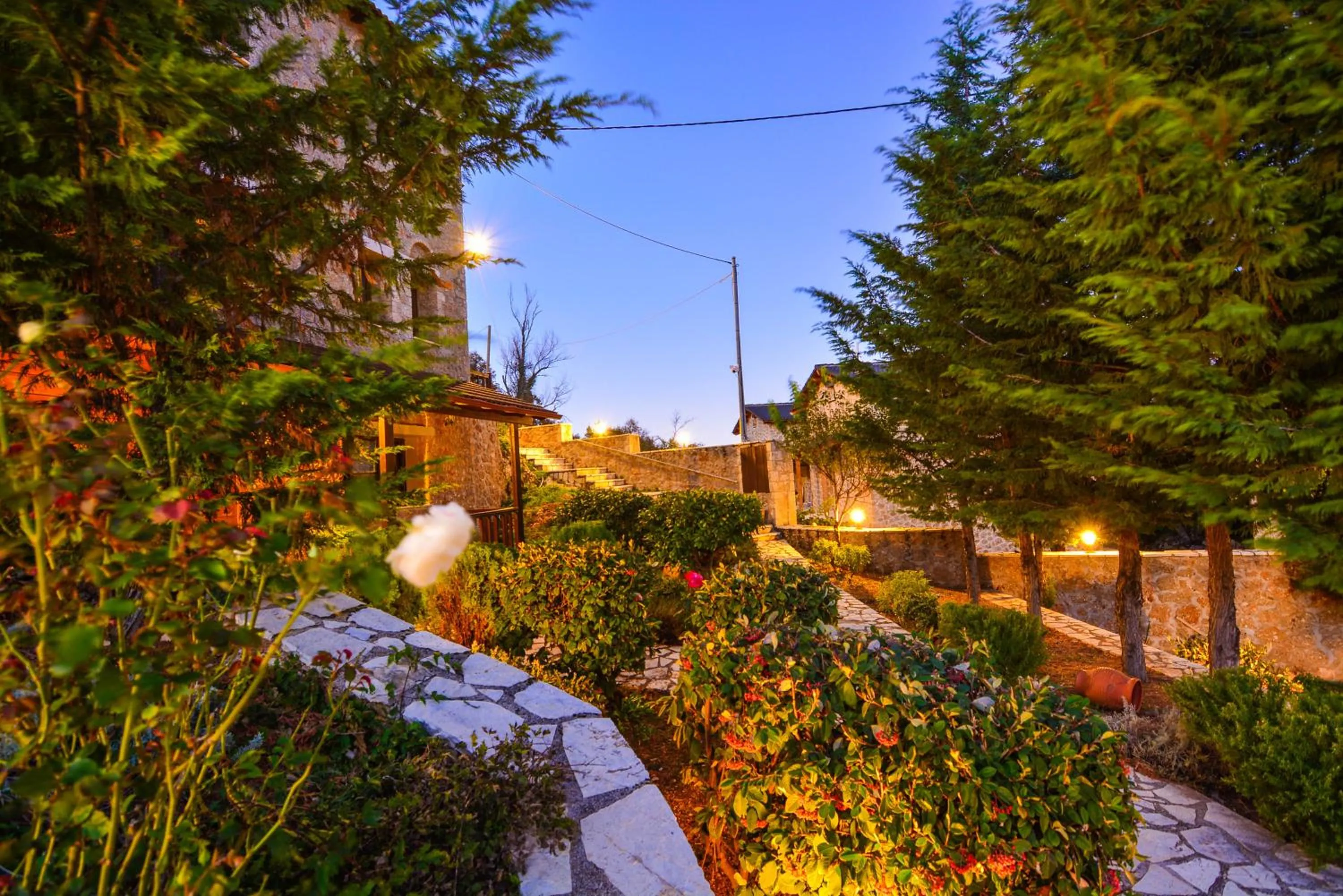 Garden in Trikalon Muses Art Suites