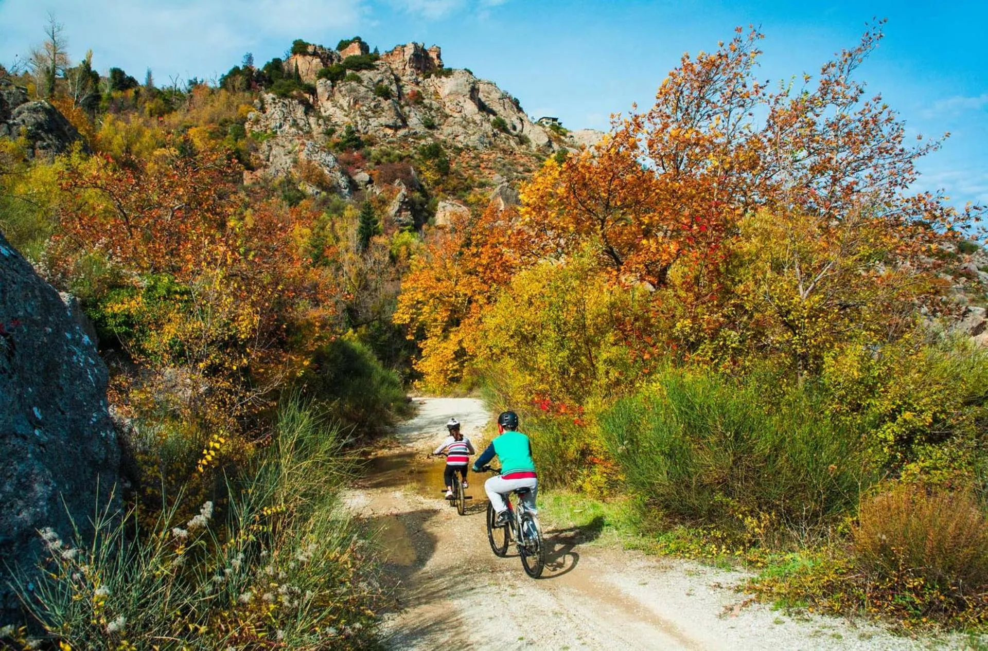 Cycling in Trikalon Muses Art Suites