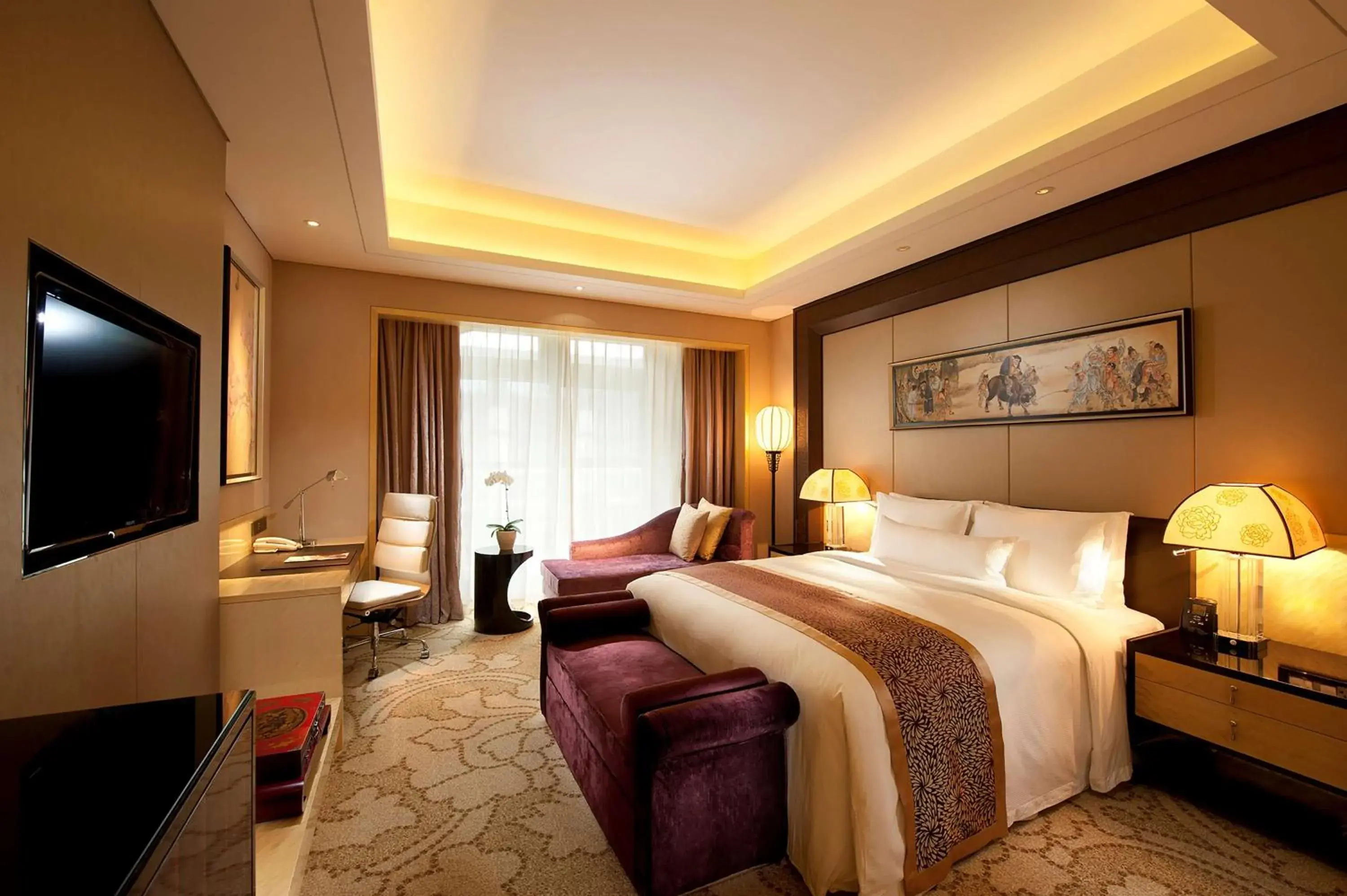 Bedroom, Bed in Hilton Xi'an Bedroom, Bed in Hilton Xi'an