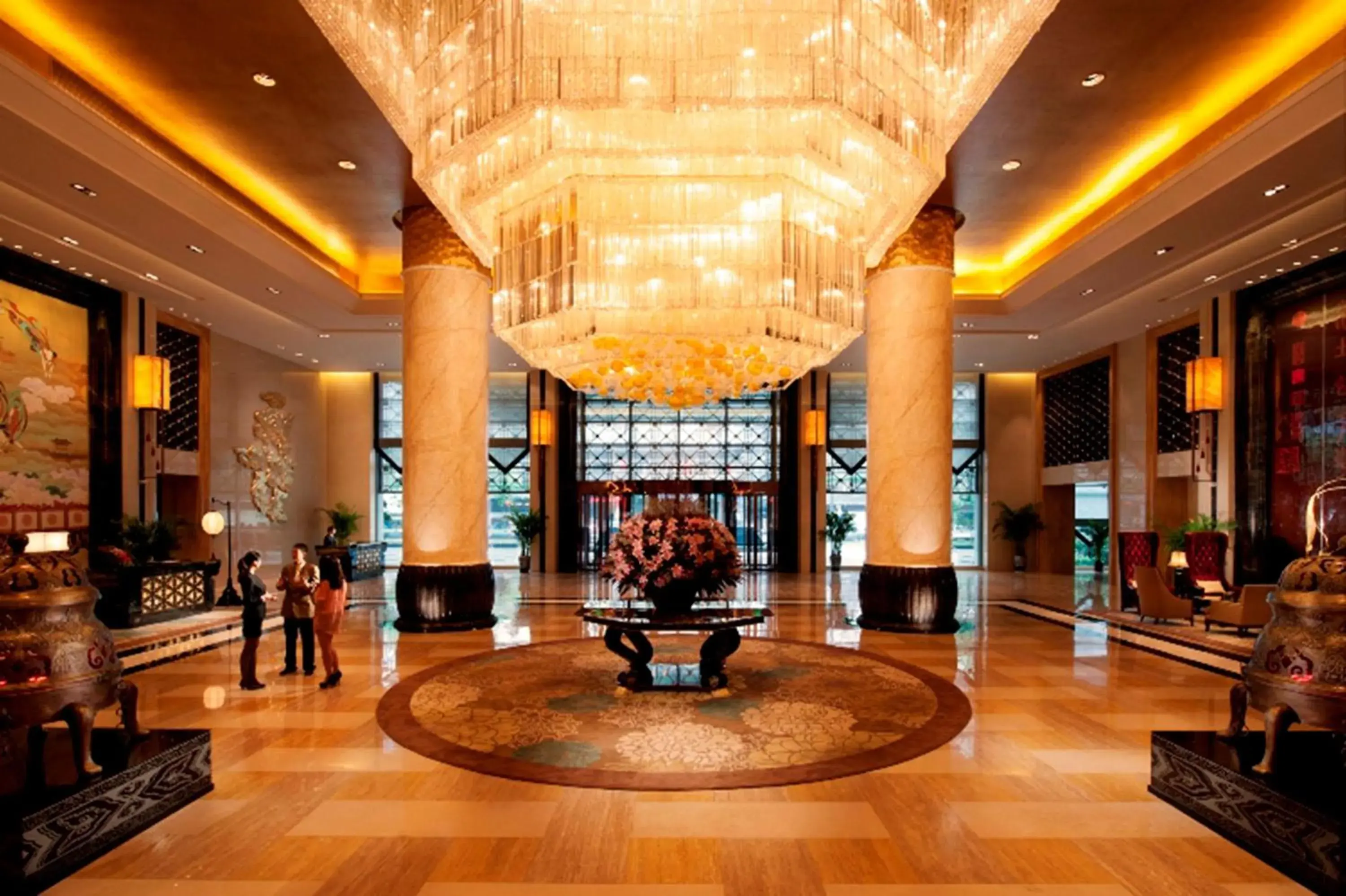 Lobby or reception in Hilton Xi'an Lobby or reception in Hilton Xi'an